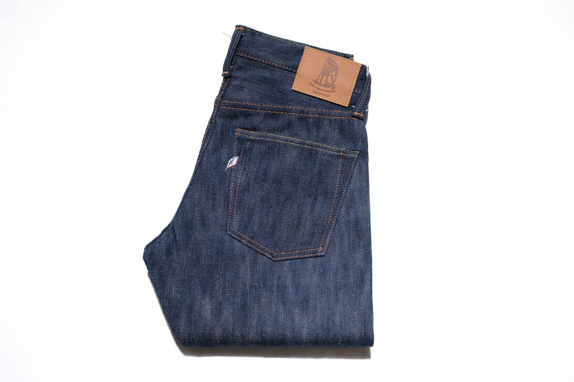 Pure Blue Japan 15oz KS-15oz-013 "Kasuri Indigo" Denim (Slim Tapered fit)