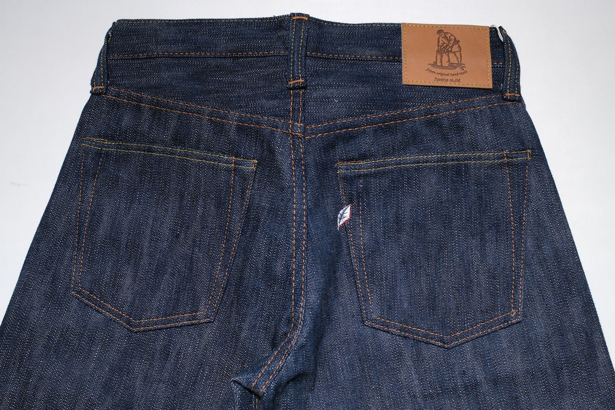 Pure Blue Japan 15oz KS-15oz-013 "Kasuri Indigo" Denim (Slim Tapered fit)