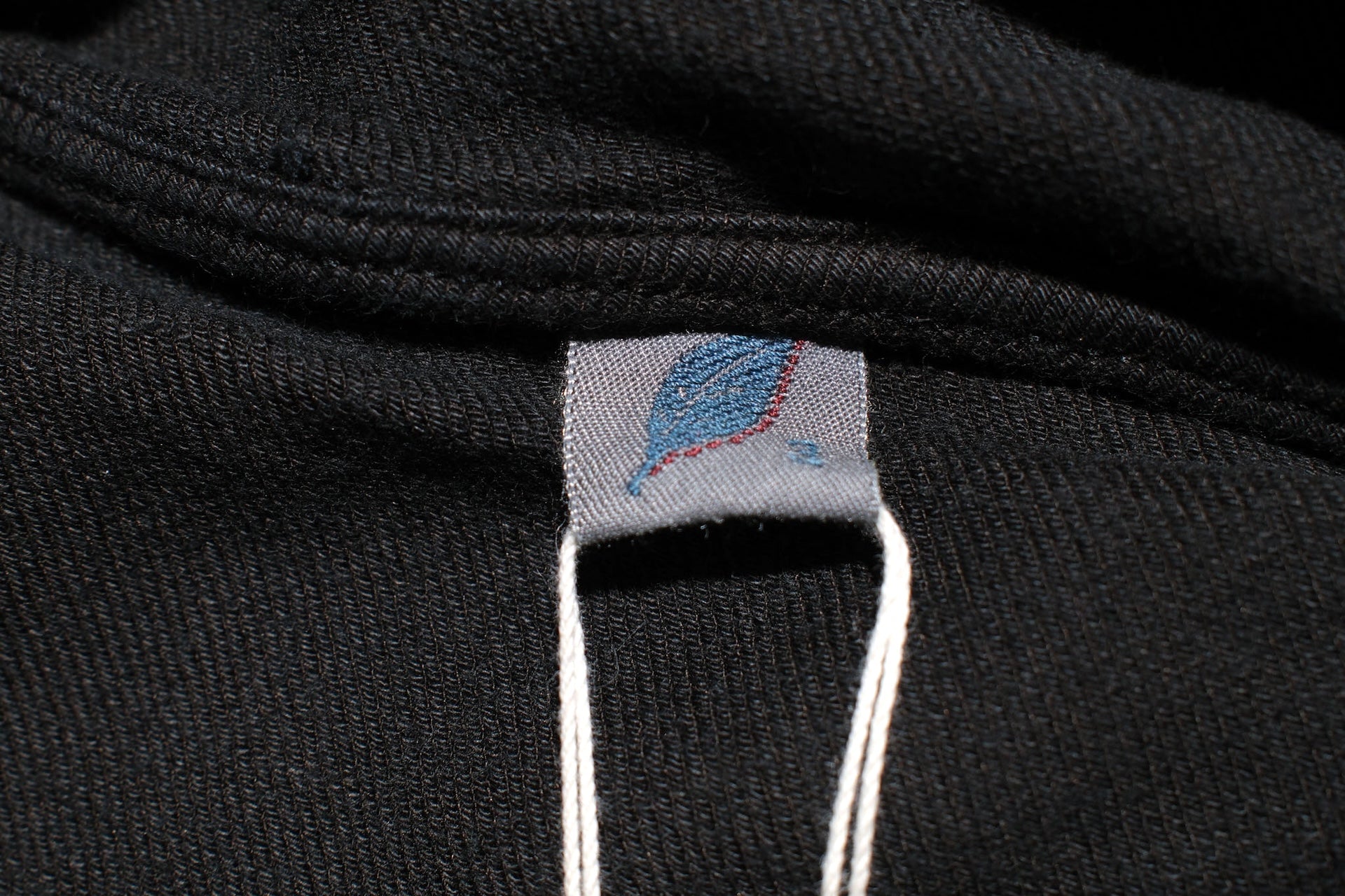 Pure Blue Japan "All-Seasons" Tricot-Denim Navy Parka (Black Coated)