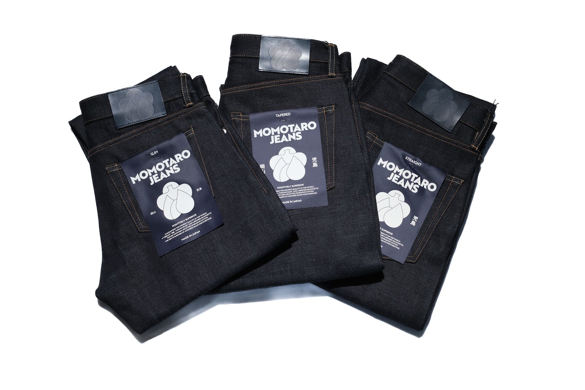 MOMOTARO JEANS 14.7oz "Tokuno Blue" #300 Denim (Slim Tapered fit)