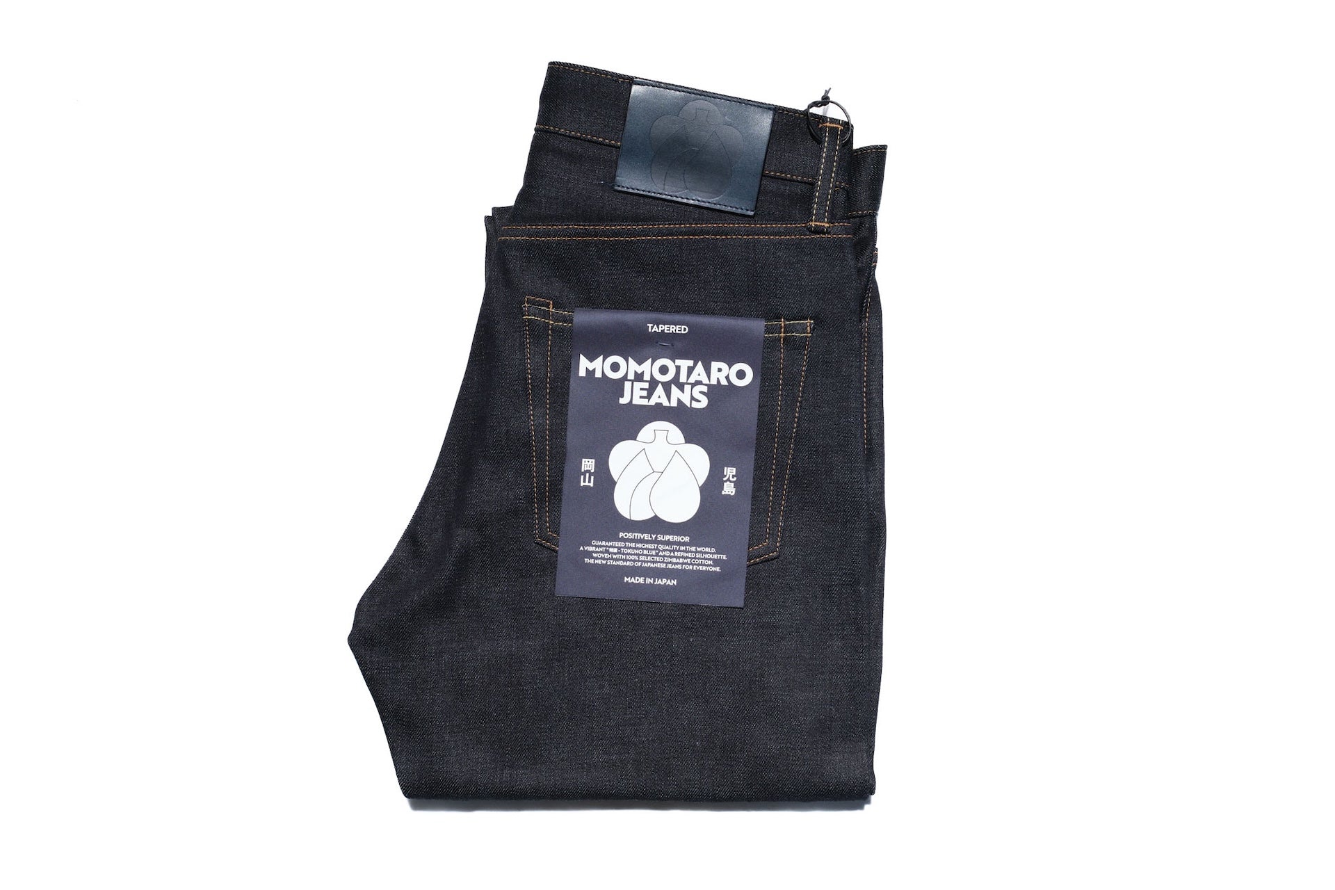 MOMOTARO JEANS 14.7oz "Tokuno Blue" #200 Denim (New Tapered fit)