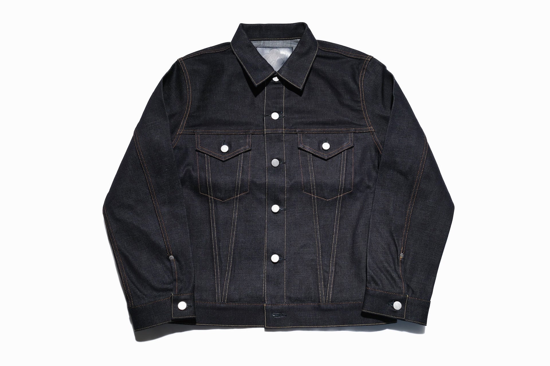 MOMOTARO JEANS 14.7oz "Tokuno Blue" Modified Type 3 Denim Jacket (Indigo)