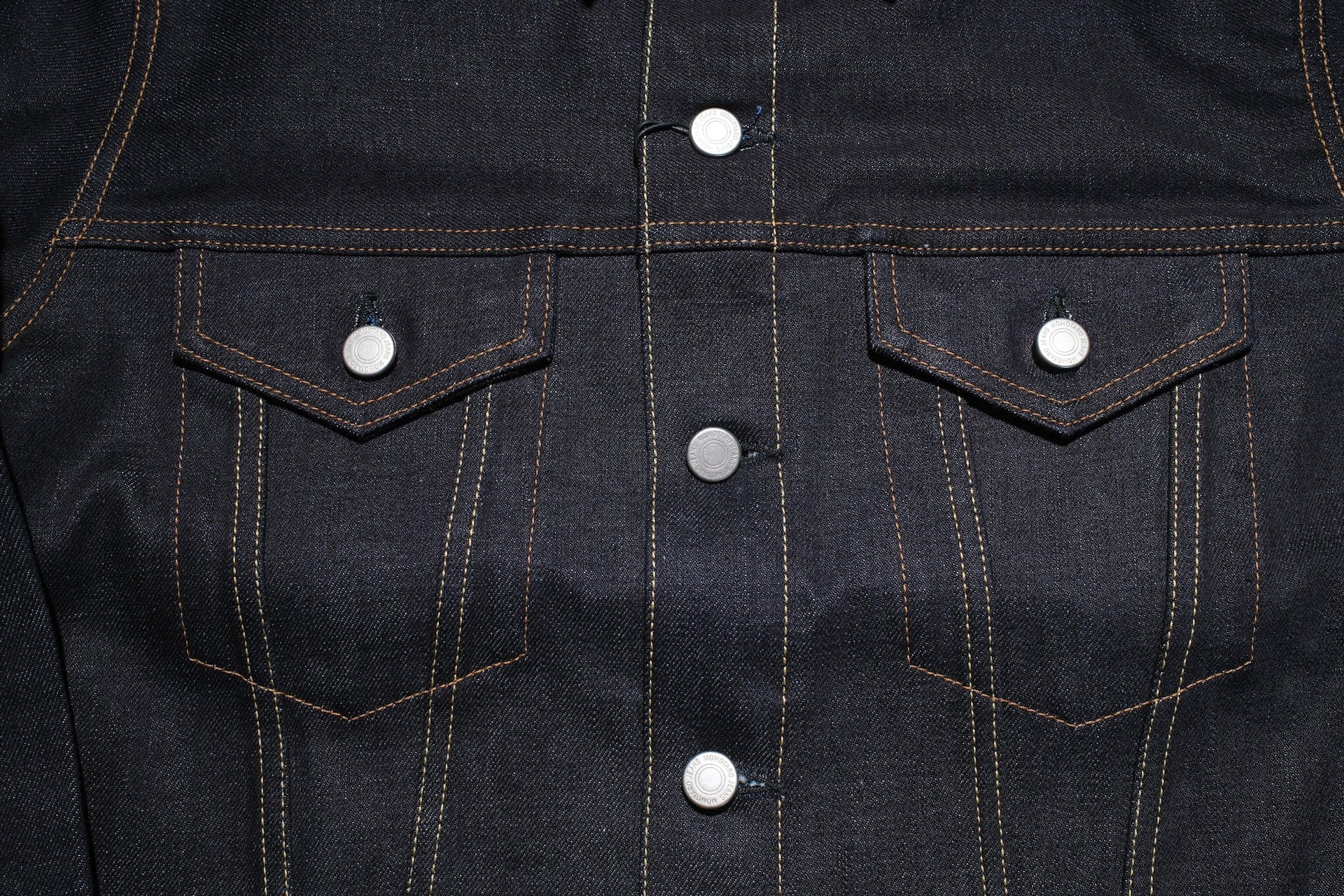 MOMOTARO JEANS 14.7oz "Tokuno Blue" Modified Type 3 Denim Jacket (Indigo)