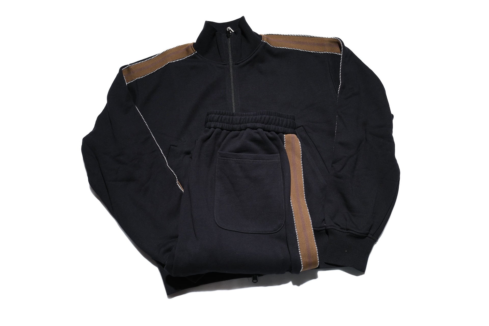 Ultima Thule by Freewheelers "WHIRLWIND" Track Pants (Ultimate Black)