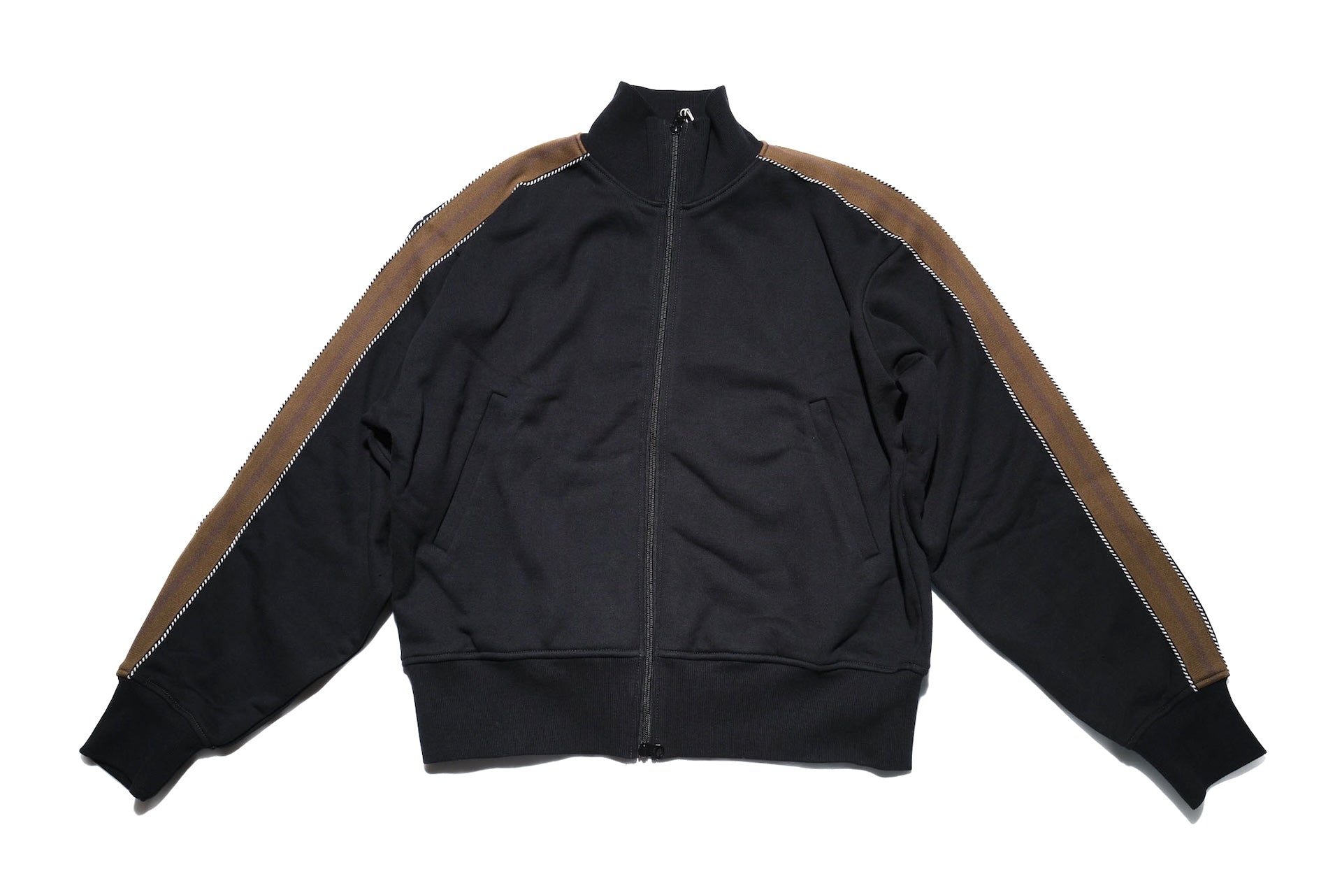 Ultima Thule by Freewheelers "WHIRLWIND" Track Jacket (Ultimate Black)
