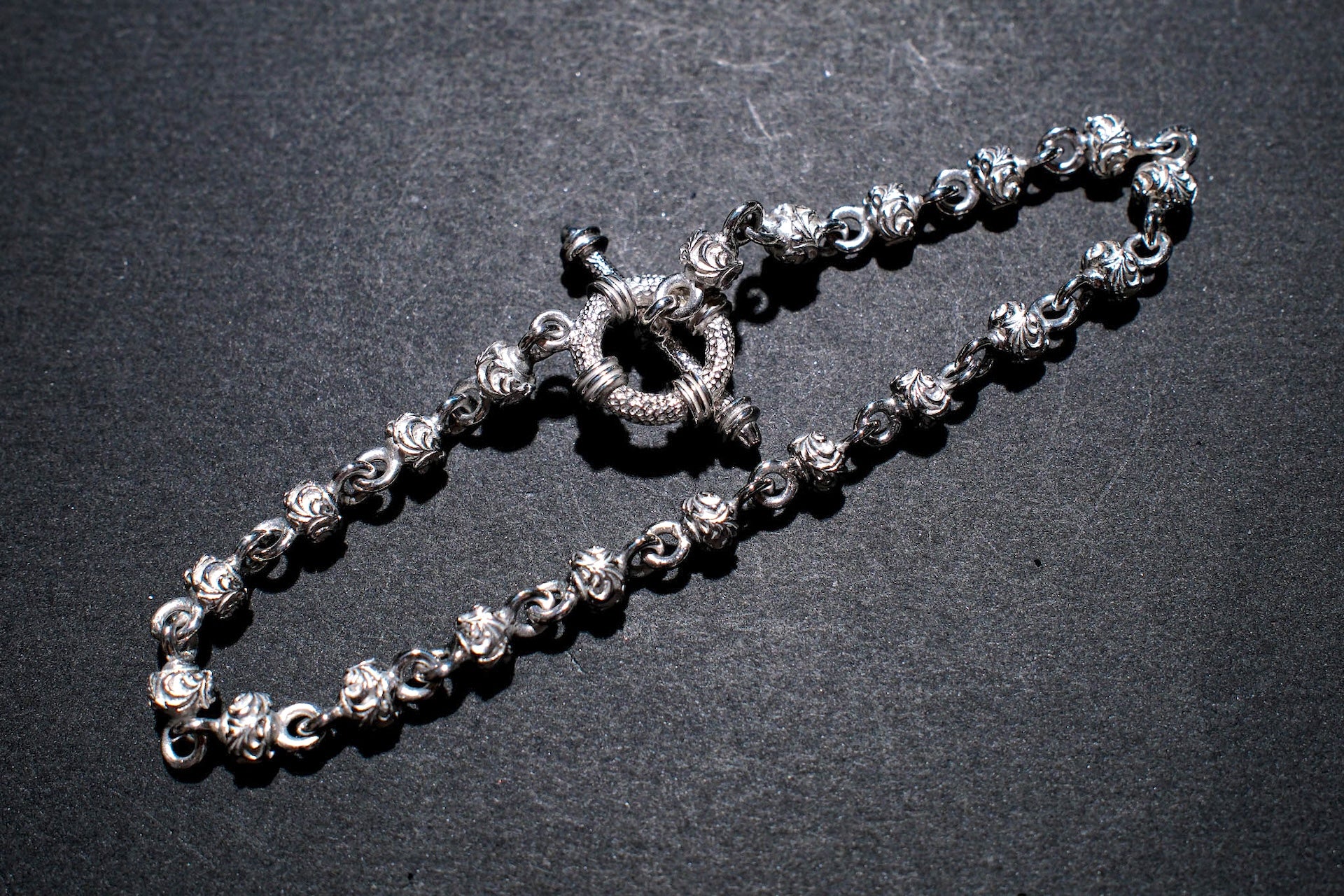 Legend "Flora Sphere" Silver Bracelet (B-129)