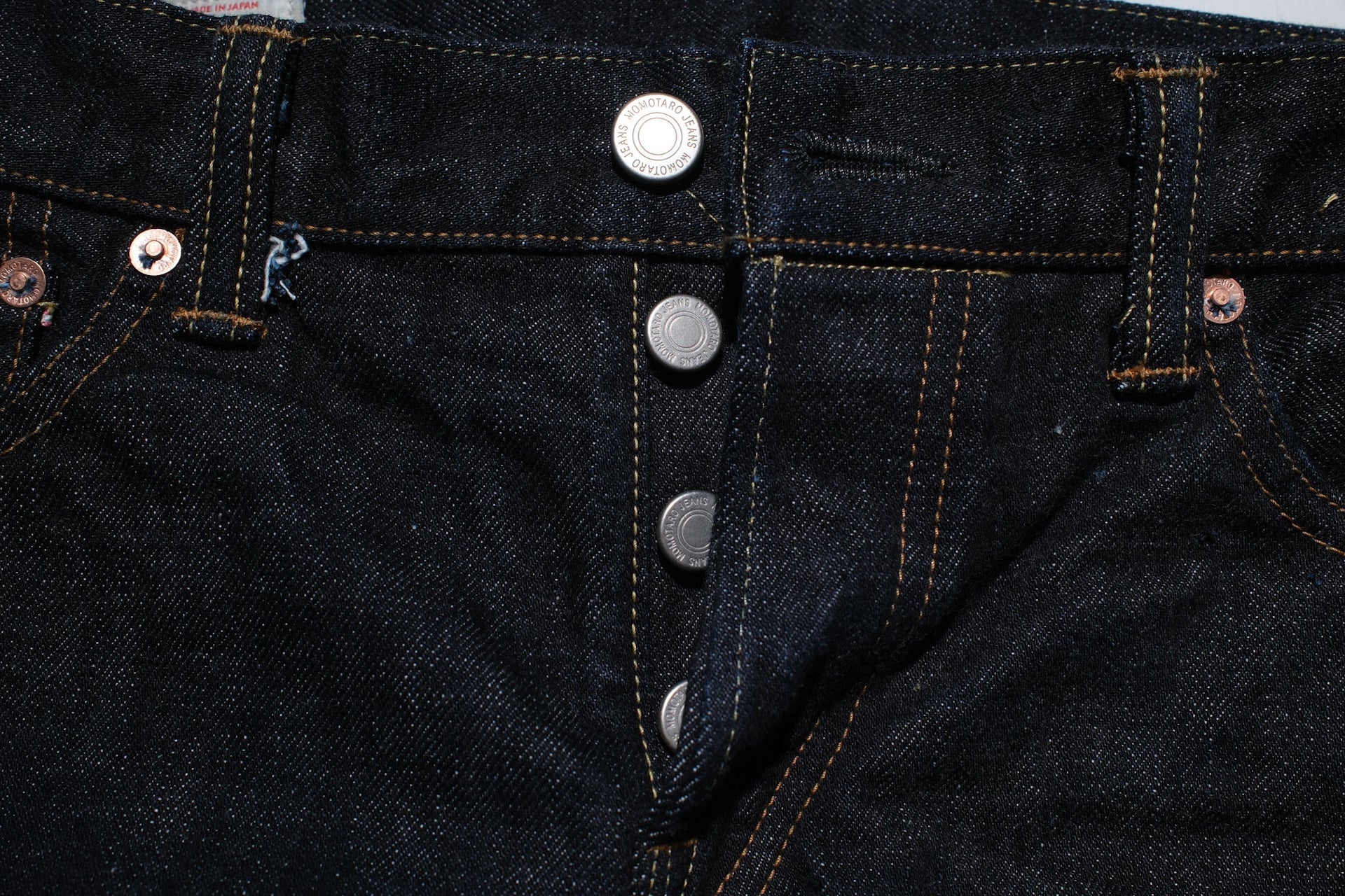 MOMOTARO JEANS 15.7oz "New Classic GTB" #101 Denim (Classic Straight fit)