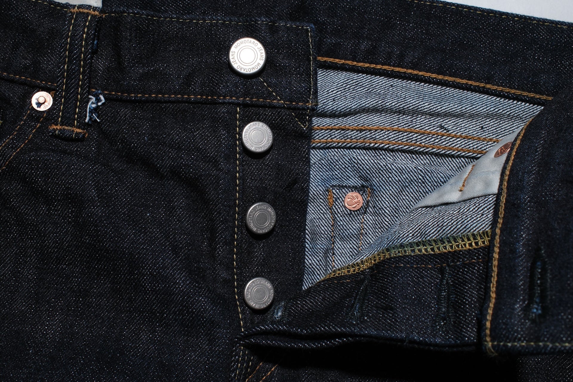 MOMOTARO JEANS 15.7oz "New Classic GTB" #301 Denim (Slim Tapered fit)