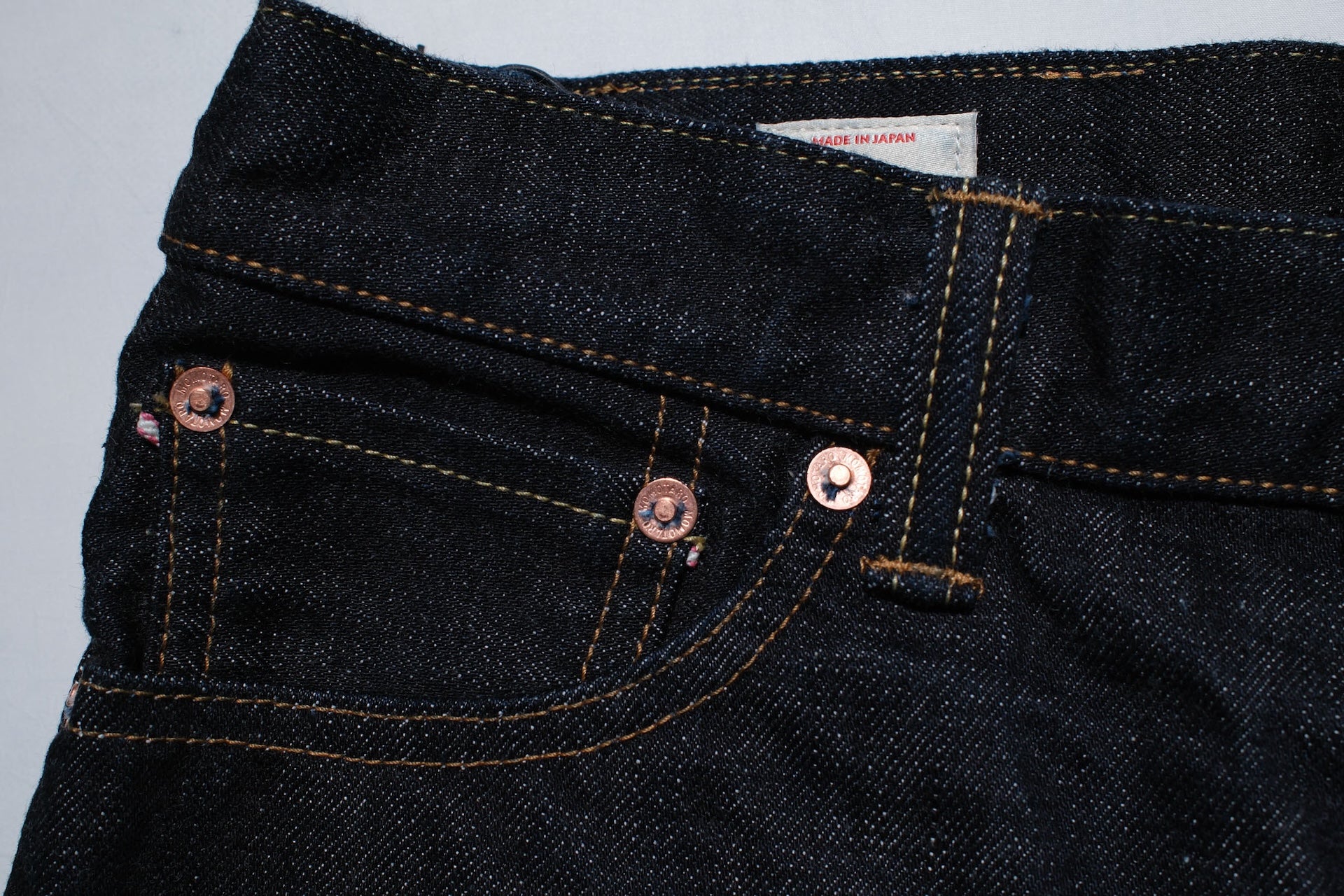 MOMOTARO JEANS 15.7oz "New Classic GTB" #301 Denim (Slim Tapered fit)