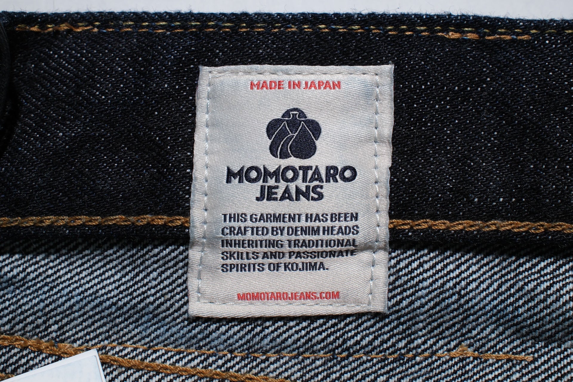 MOMOTARO JEANS 15.7oz "New Classic GTB" #101 Denim (Classic Straight fit)