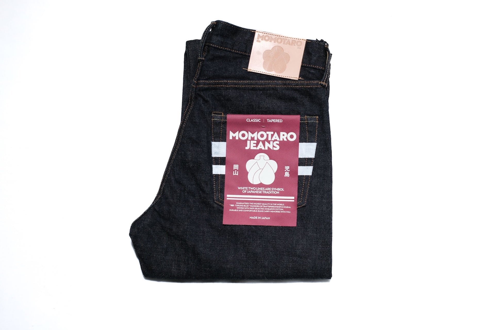 MOMOTARO JEANS 15.7oz "New Classic GTB" #201 Denim (New Tapered fit)