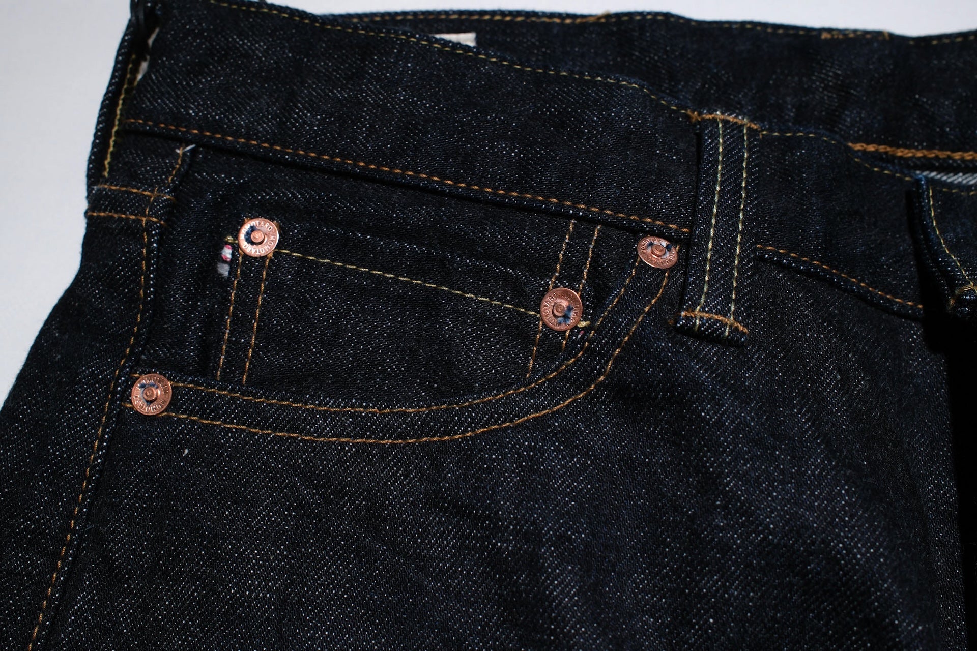 MOMOTARO JEANS 15.7oz "New Classic GTB" #101 Denim (Classic Straight fit)