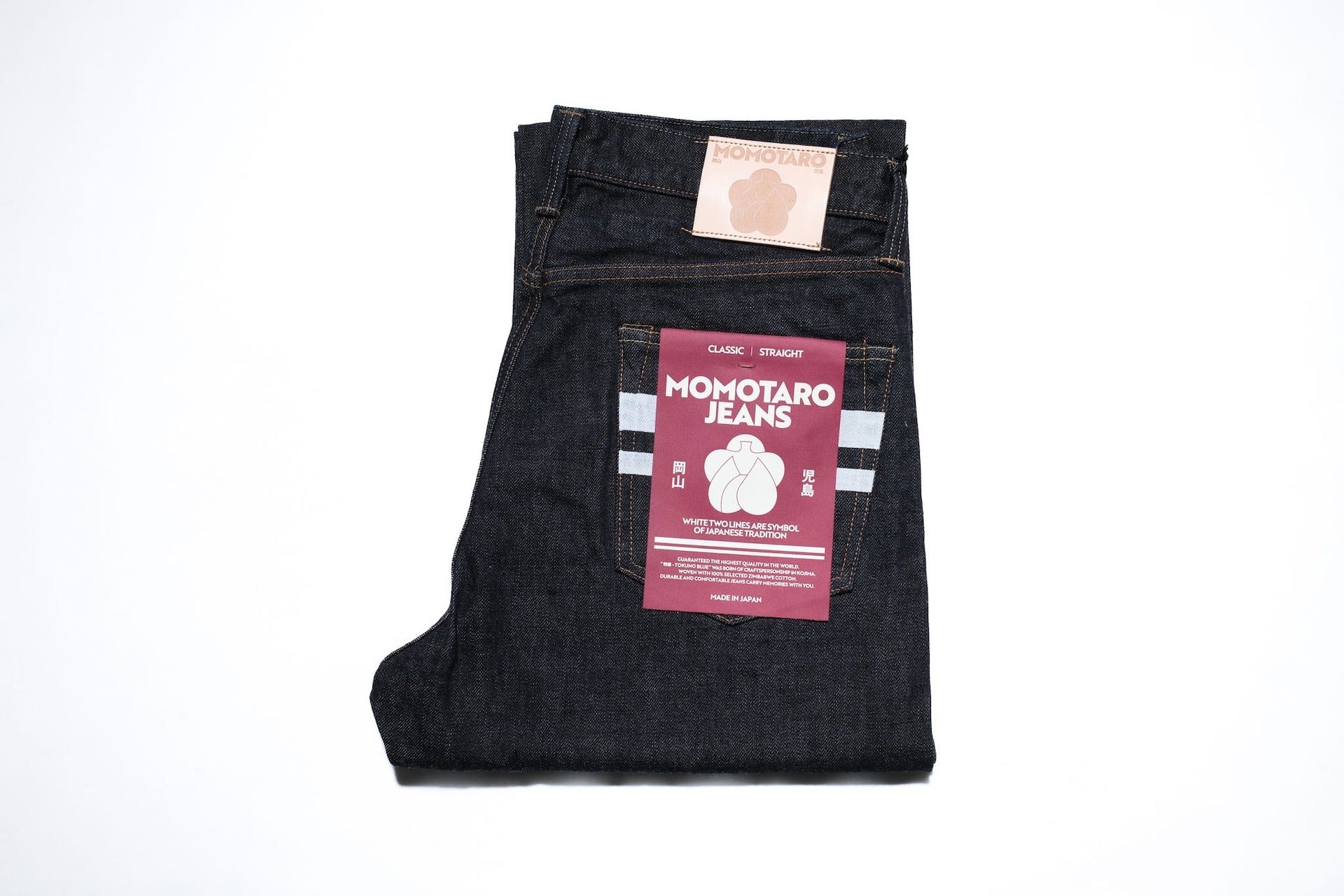 MOMOTARO JEANS 15.7oz "New Classic GTB" #101 Denim (Classic Straight fit)