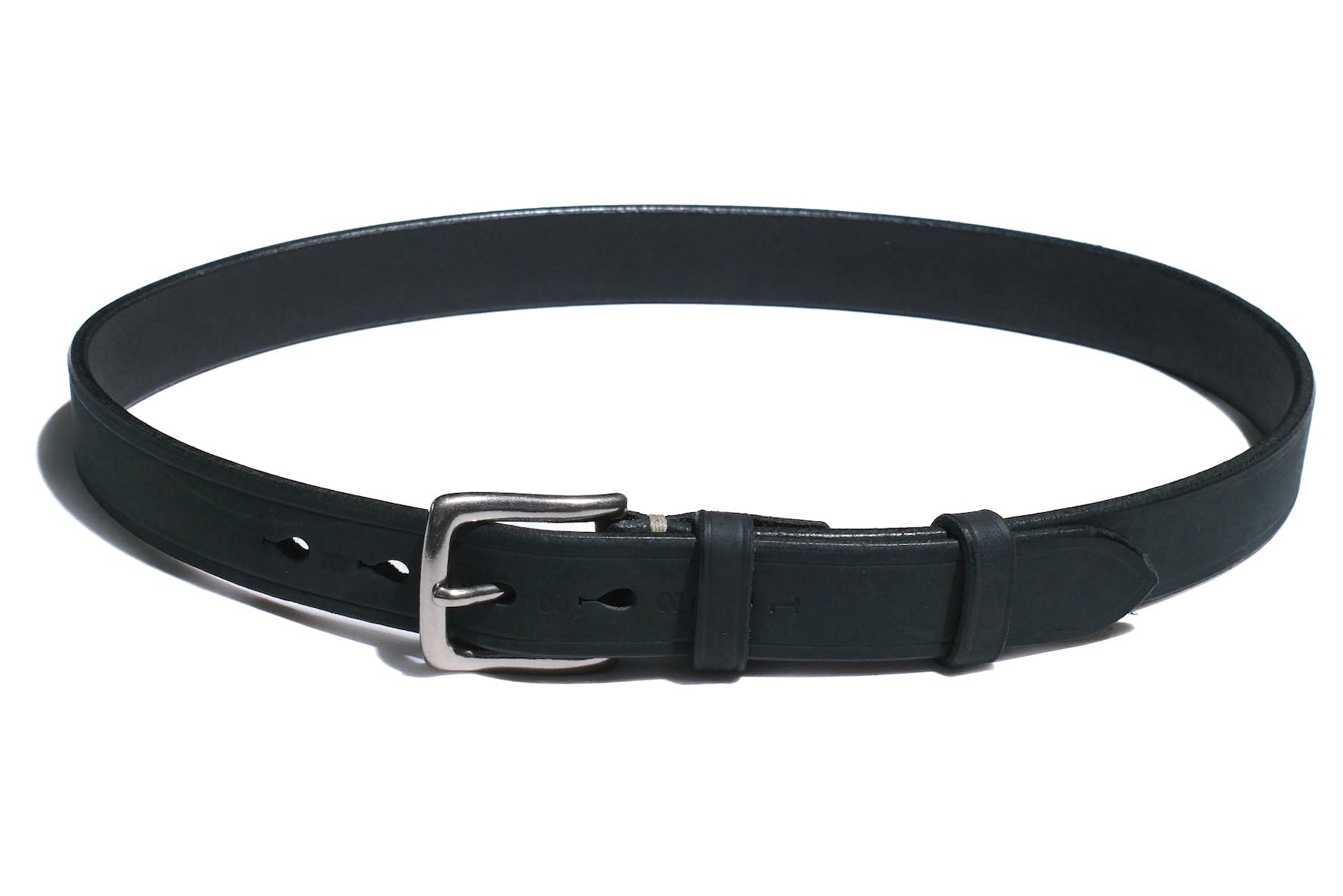 Inception by Accel Company "Benz Cowhide" Narrow Belt (Black)