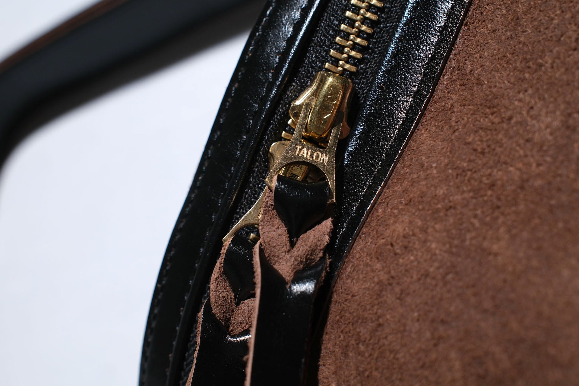 Inception by Accel Co. Rough Out Horsebutt "Funky" Shoulder Bag (Chocolate Brown)