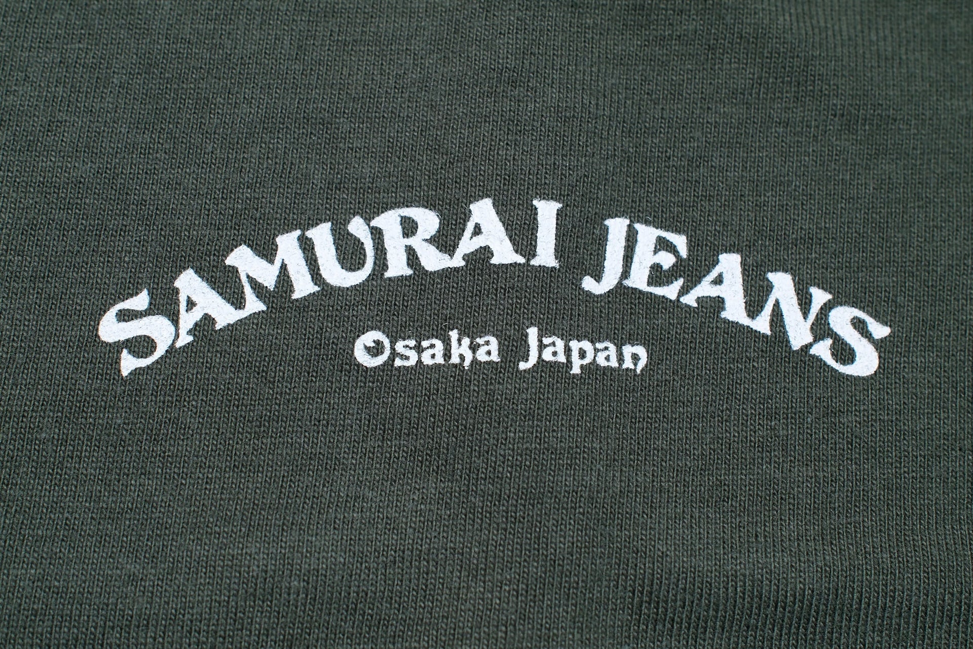 Samurai 8.5oz "Bonsai" Loopwheeled Tee (Olive)