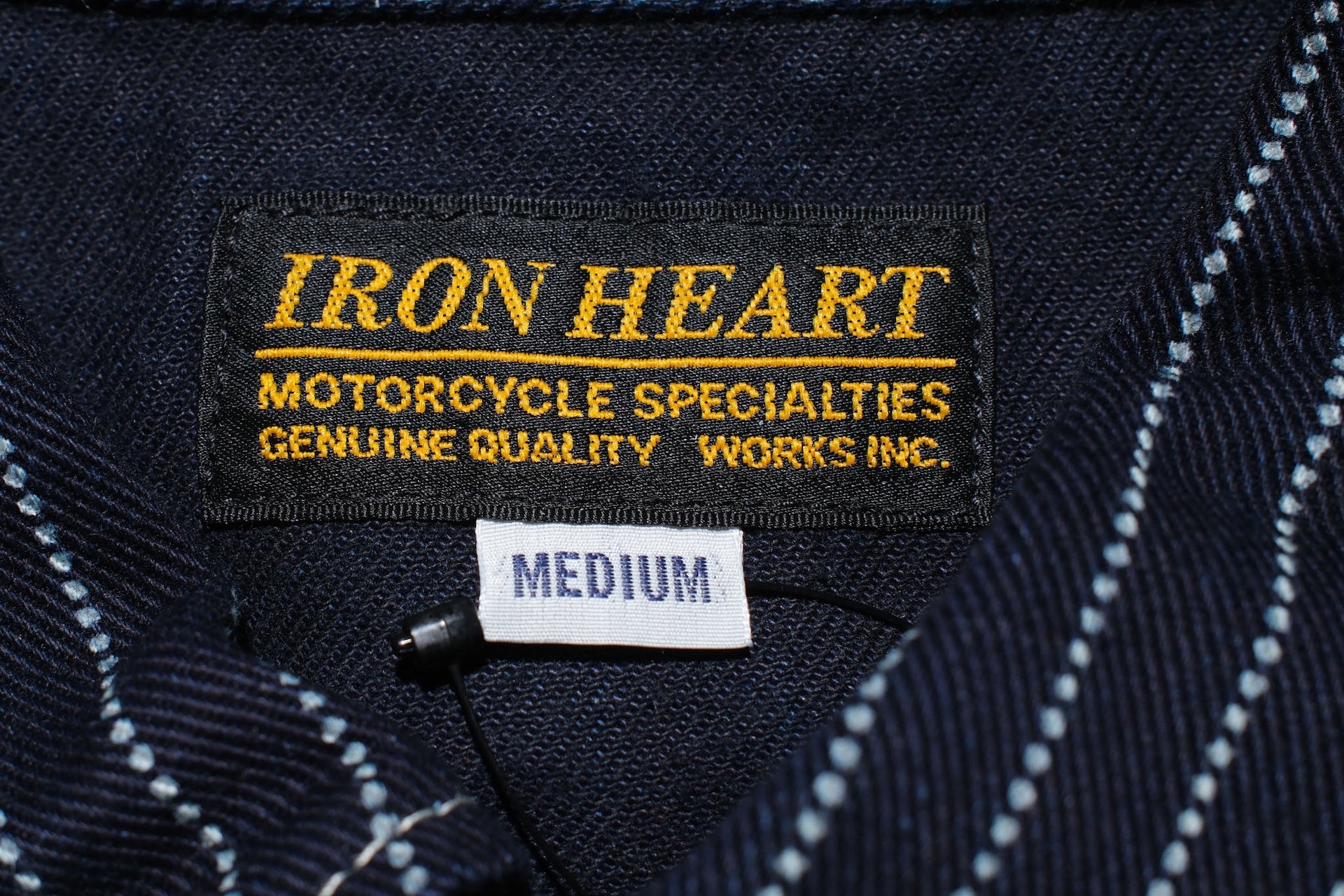 Iron Heart 12oz Wabash Western Shirt (Indigo)
