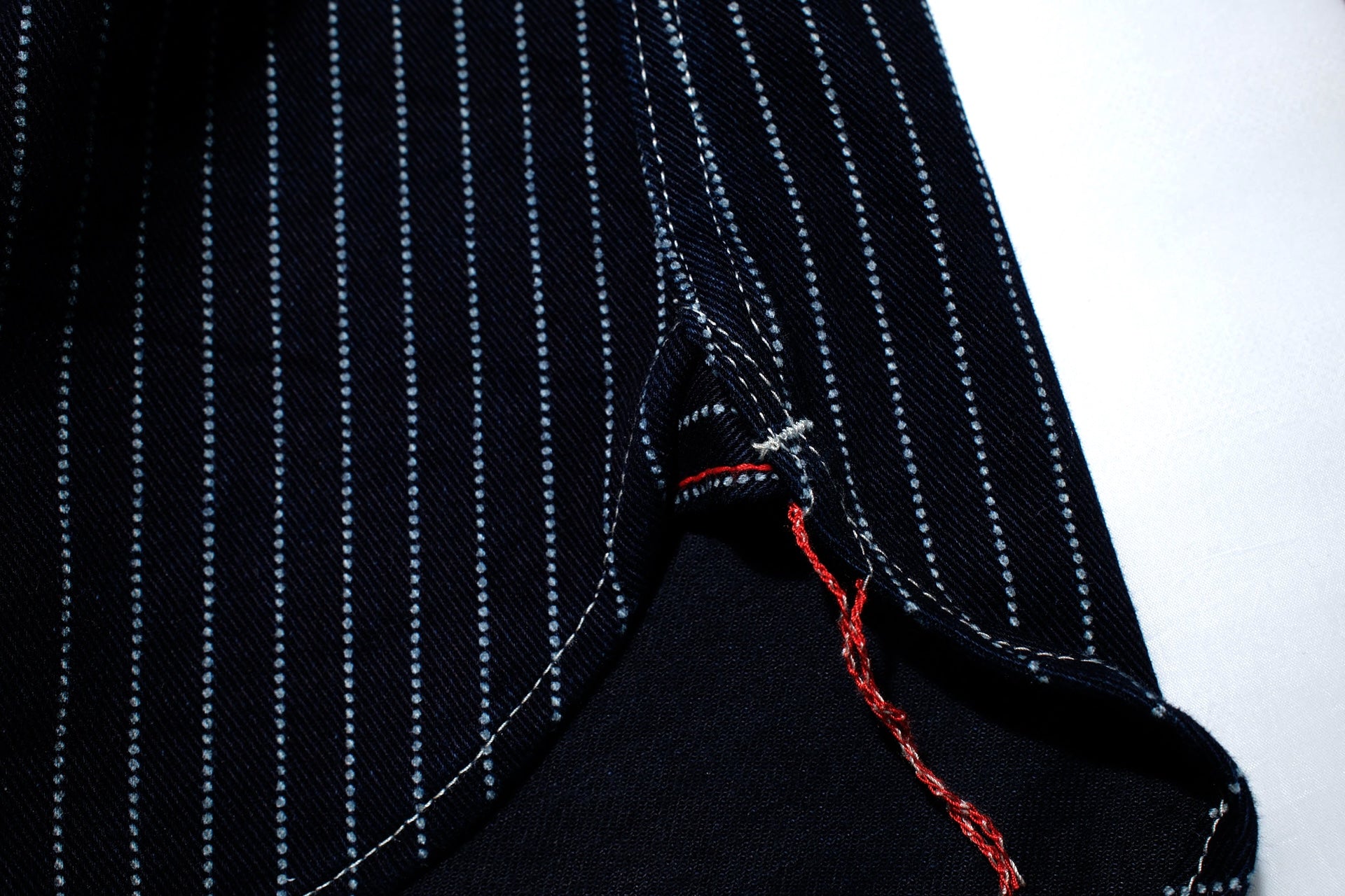 Iron Heart 12oz Wabash Western Shirt (Indigo)