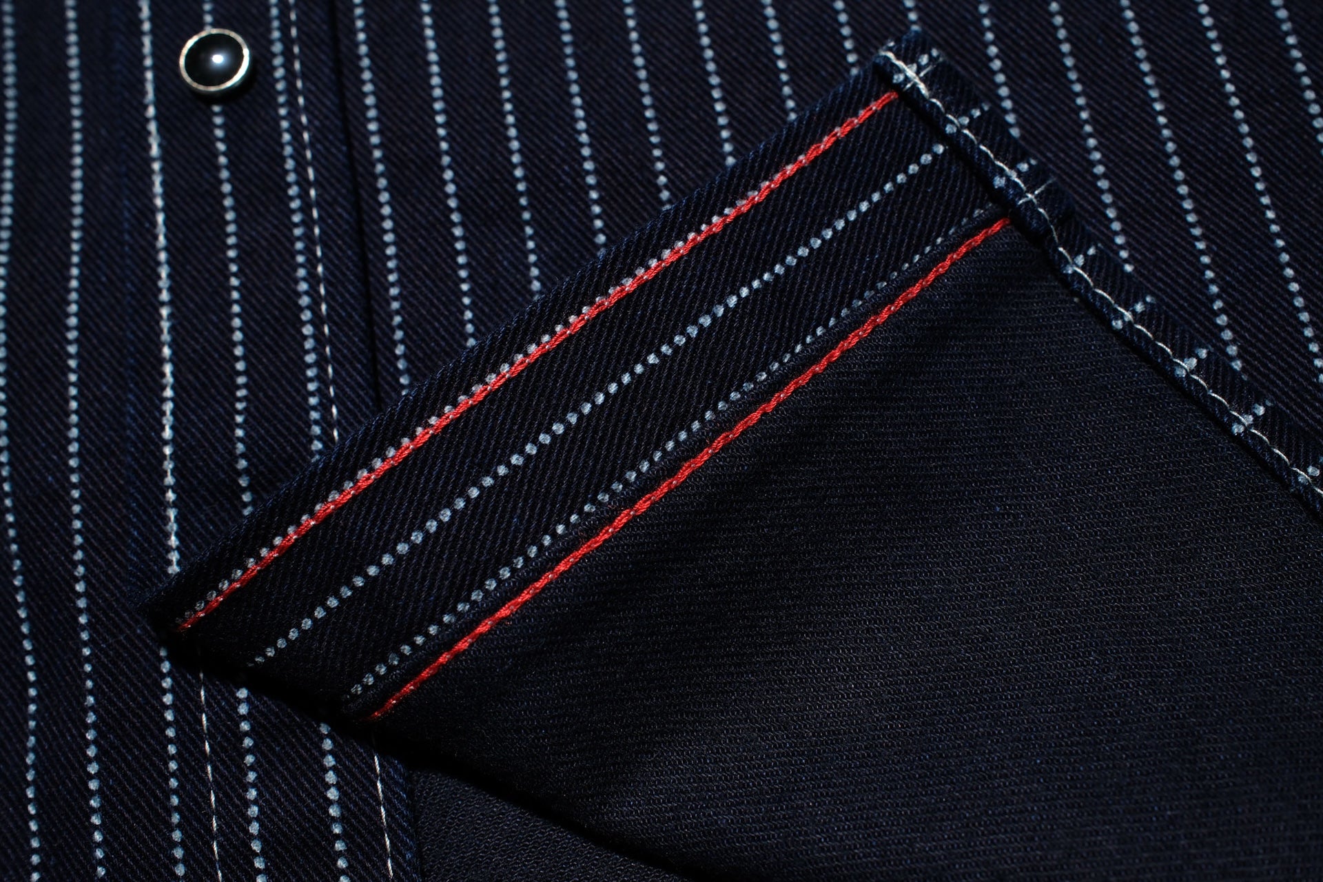 Iron Heart 12oz Wabash Western Shirt (Indigo)