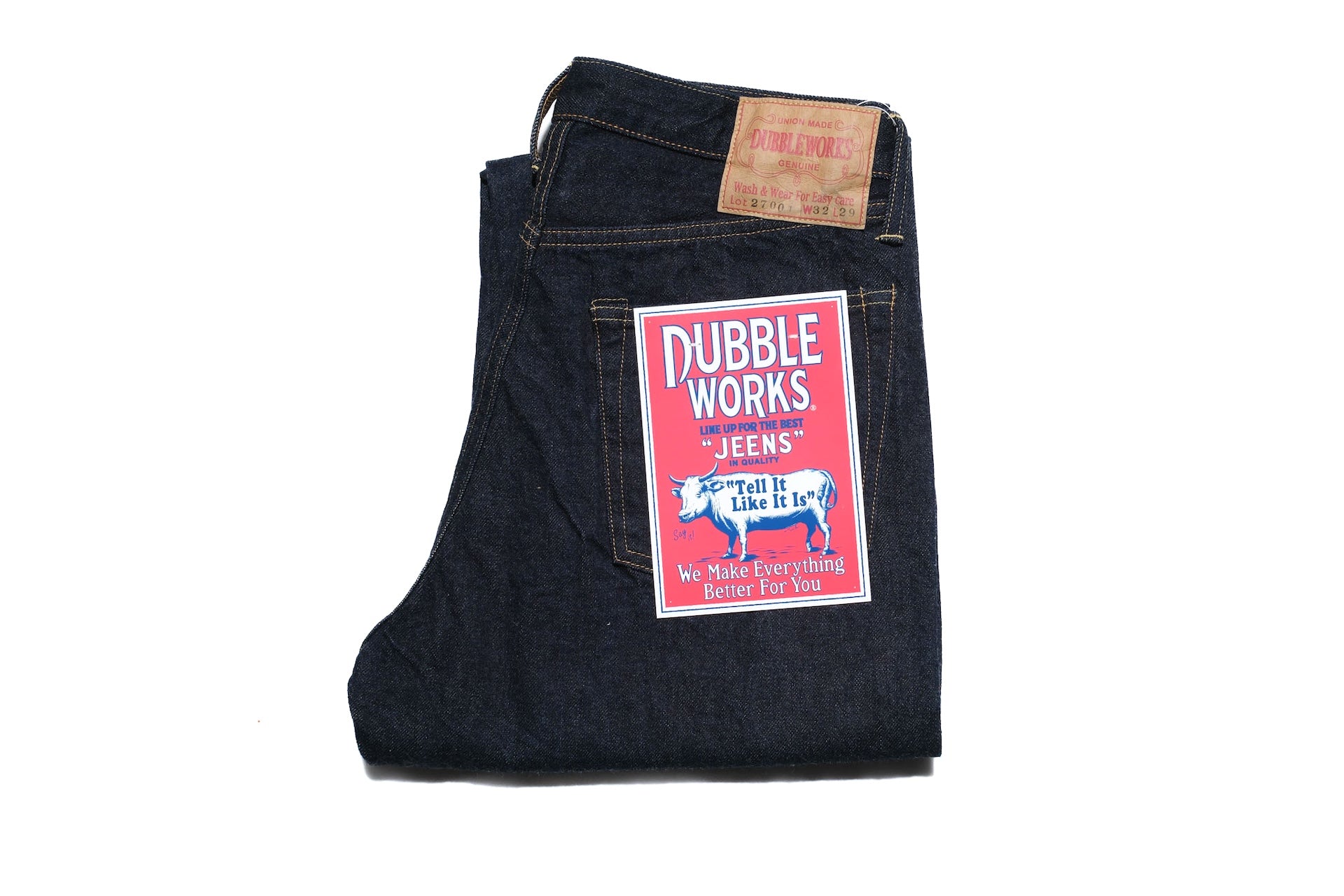 Dubble Works 12.5oz "Standard" Denim (Classic Straight fit)