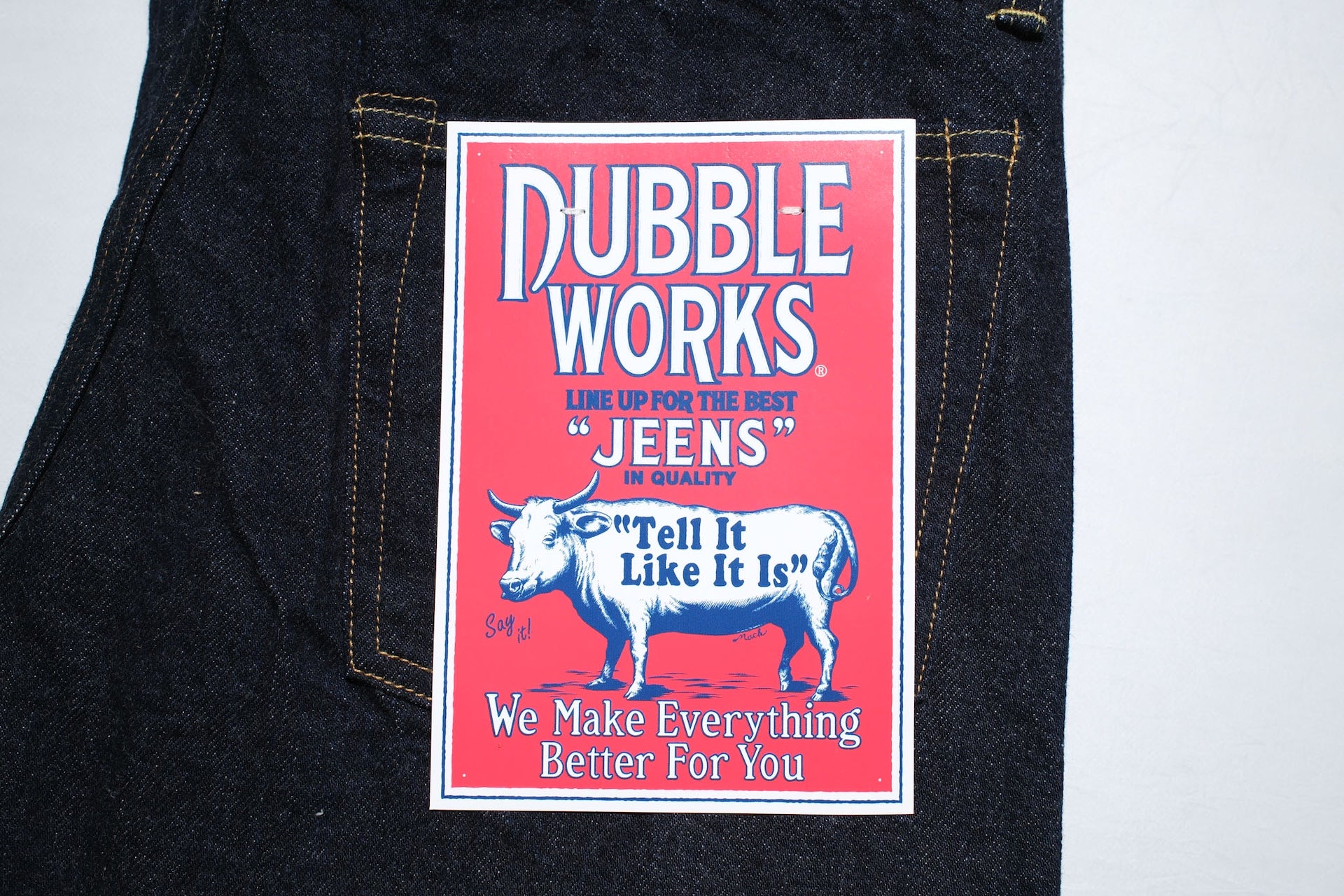 Dubble Works 12.5oz "Standard" Denim (Classic Straight fit)