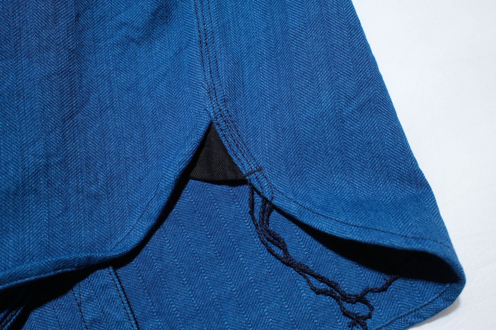Samurai 10oz Natural Indigo Dyed HBT Work Shirt
