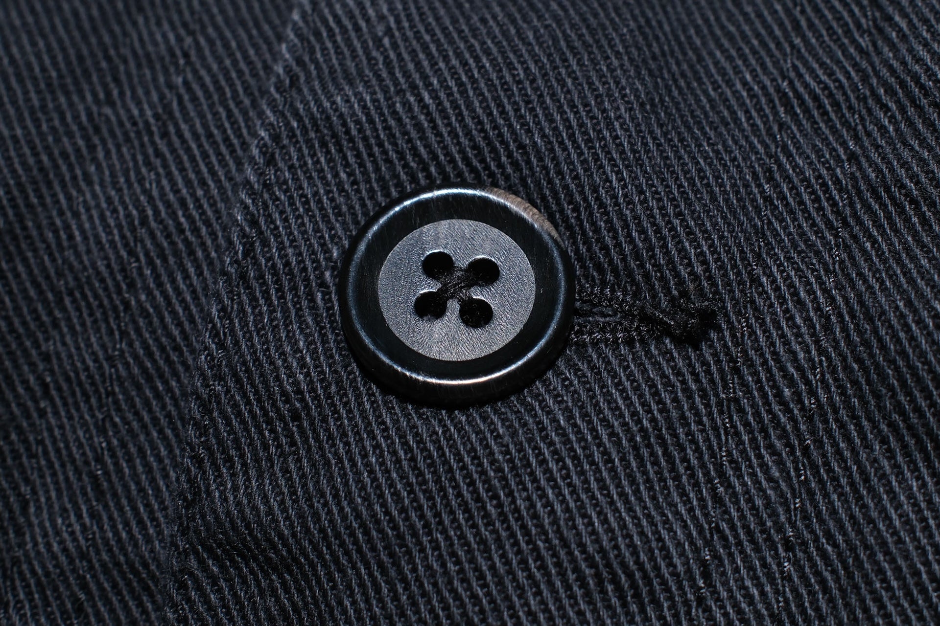 Pure Blue Japan Denim BOA Jacket (Black)