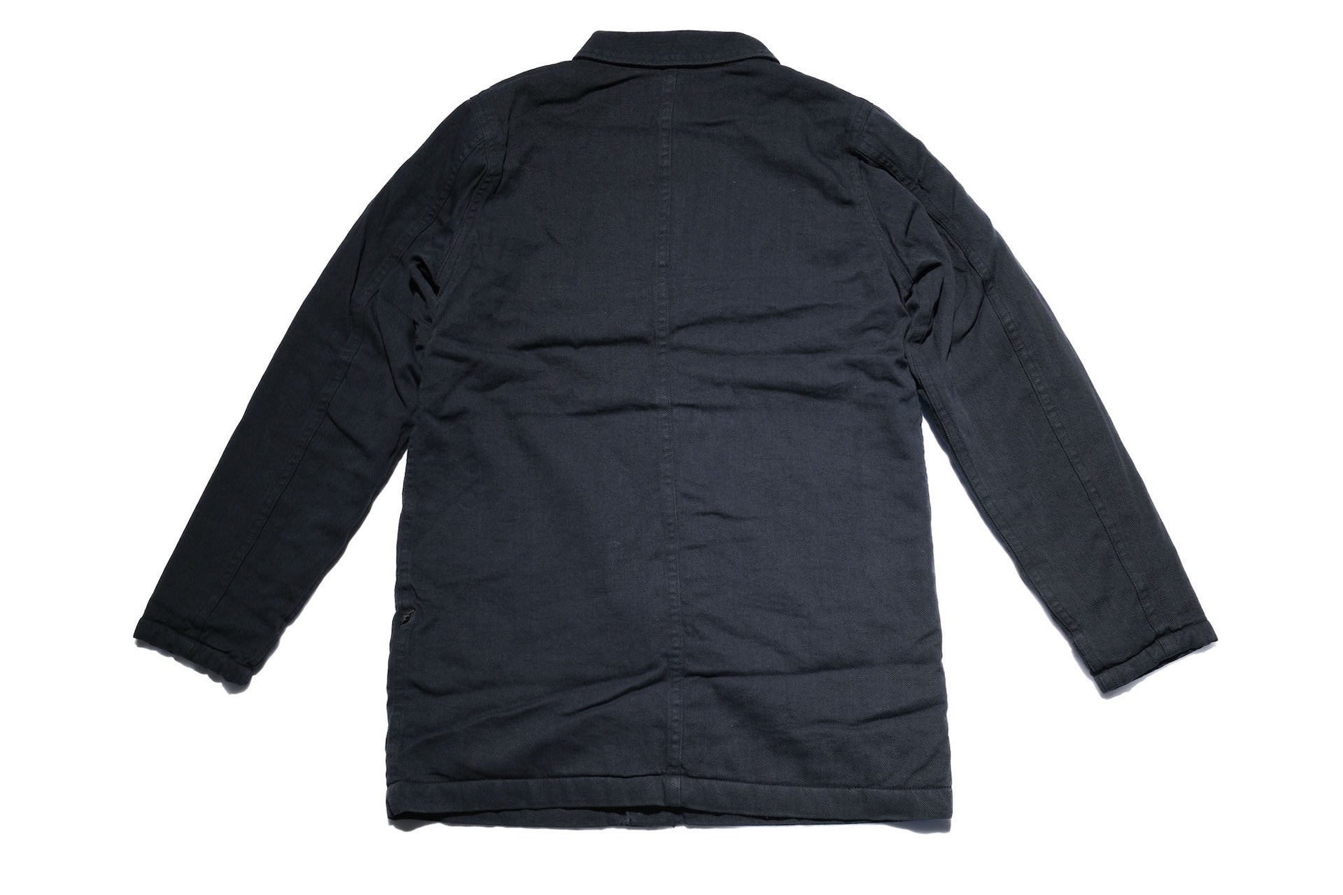 Pure Blue Japan Denim BOA Jacket (Black)