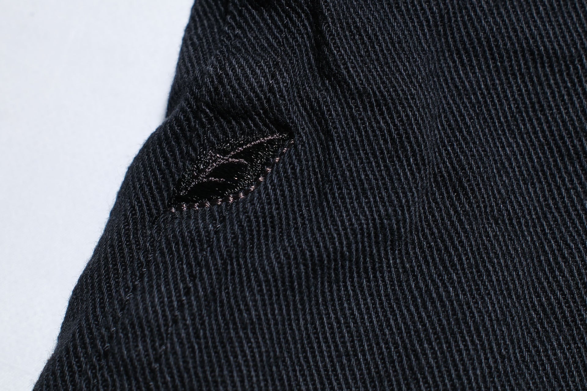 Pure Blue Japan Denim BOA Jacket (Black)
