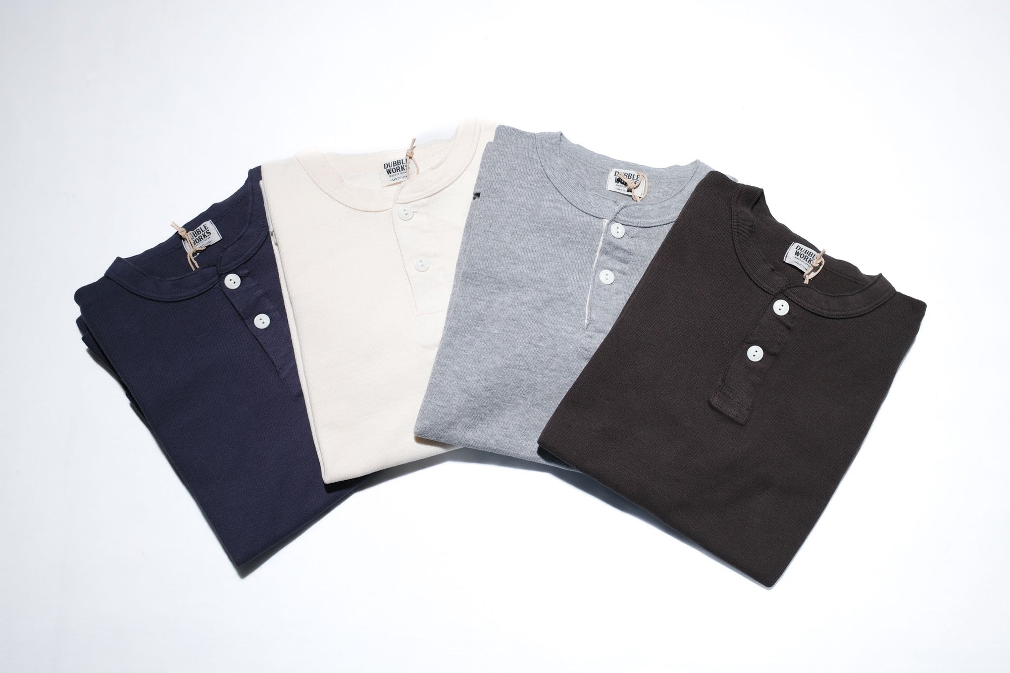 Dubble Works "Standard" L/S Henley Thermal (Navy)