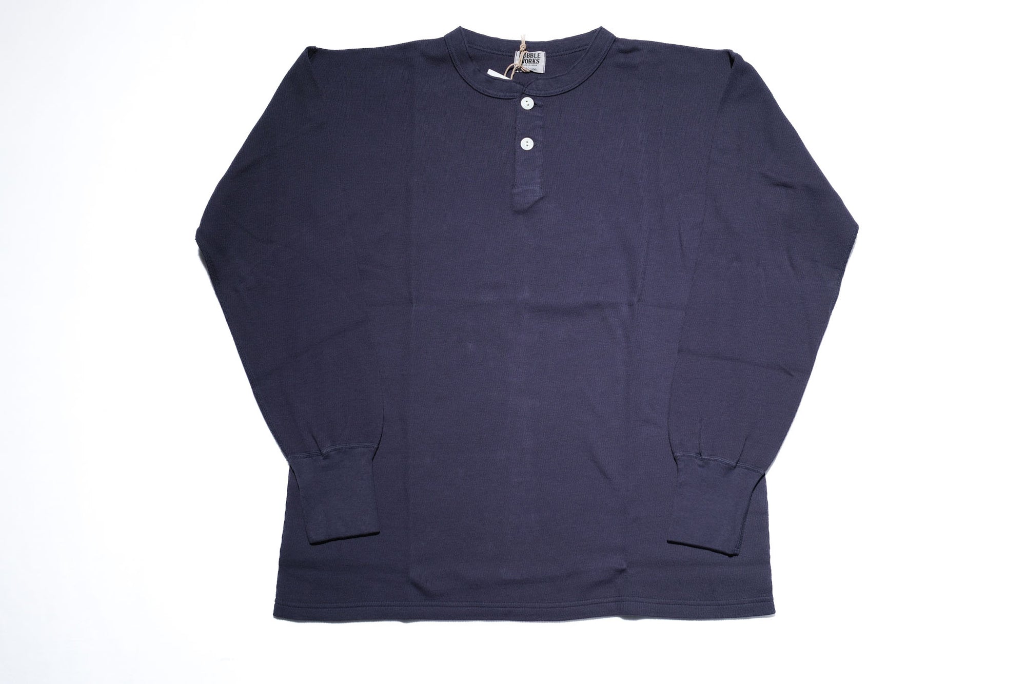Dubble Works "Standard" L/S Henley Thermal (Navy)
