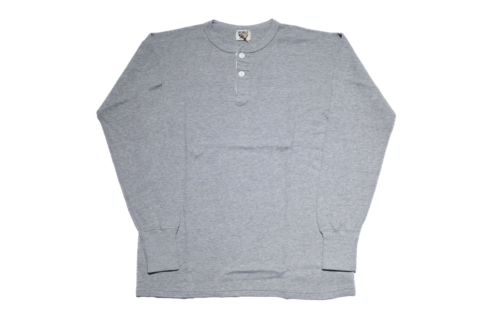 Dubble Works "Standard" L/S Henley Thermal (Grey)