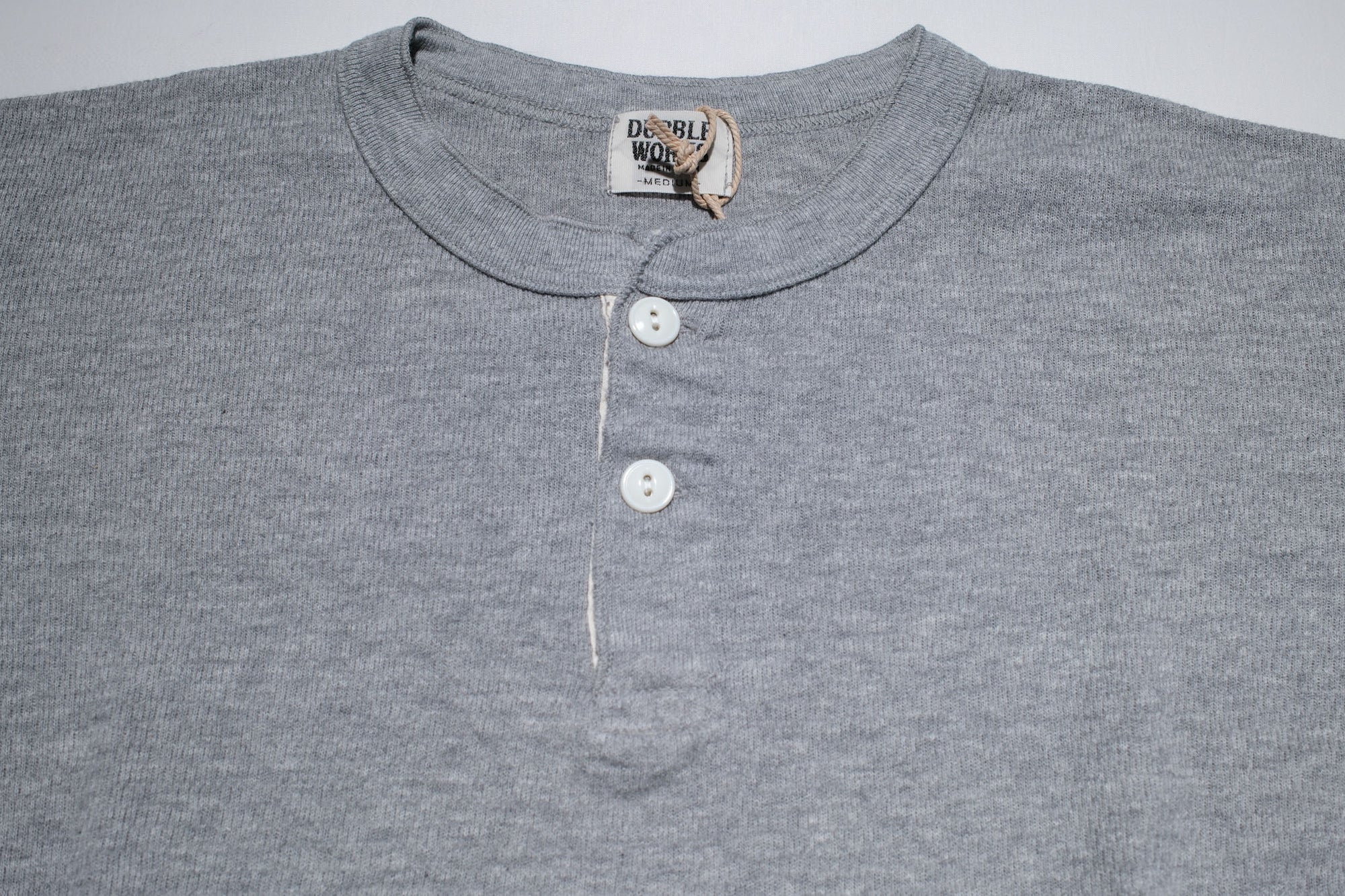 Dubble Works "Standard" L/S Henley Thermal (Grey)