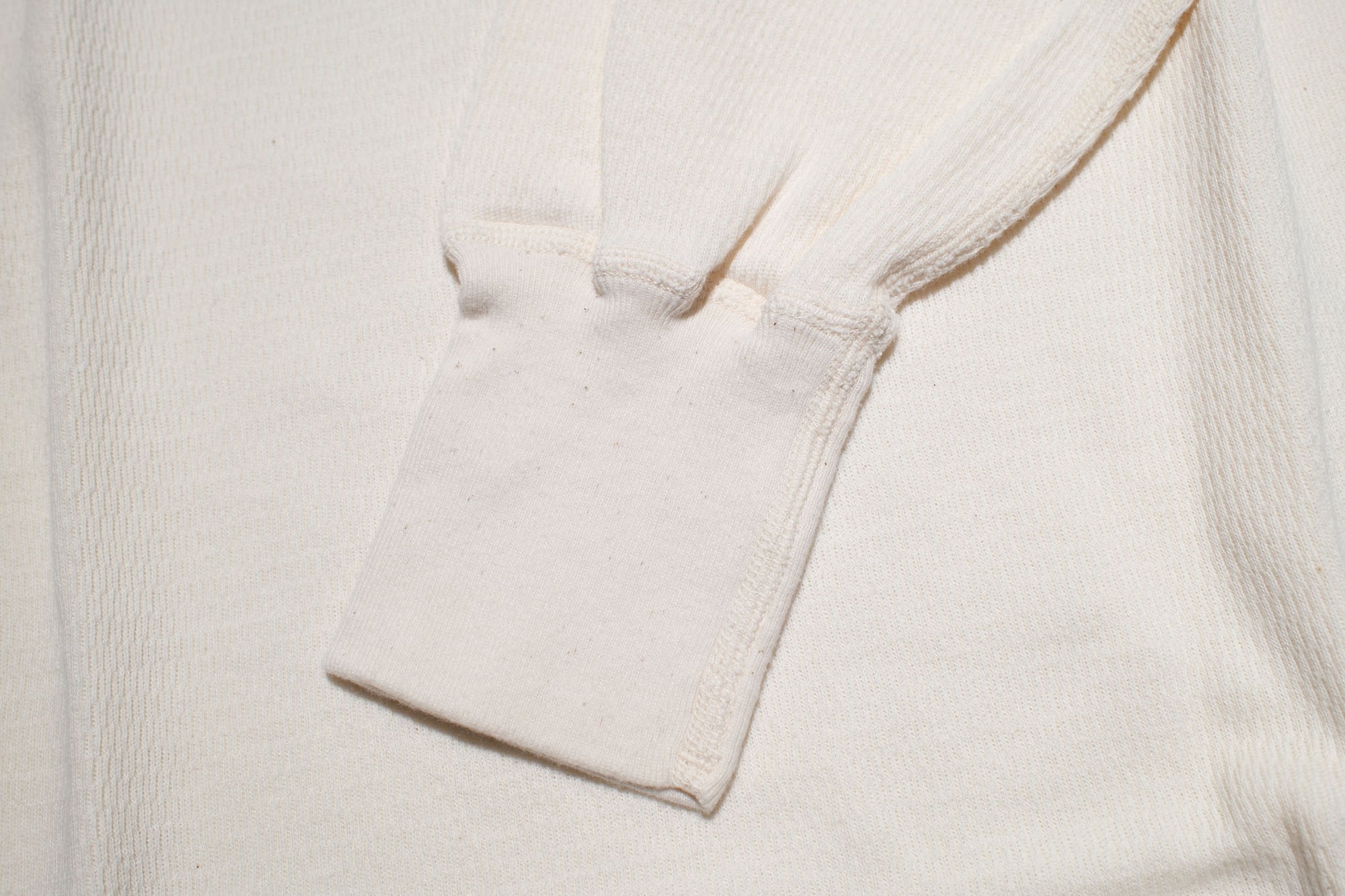 Dubble Works "Standard" L/S Henley Thermal (White)