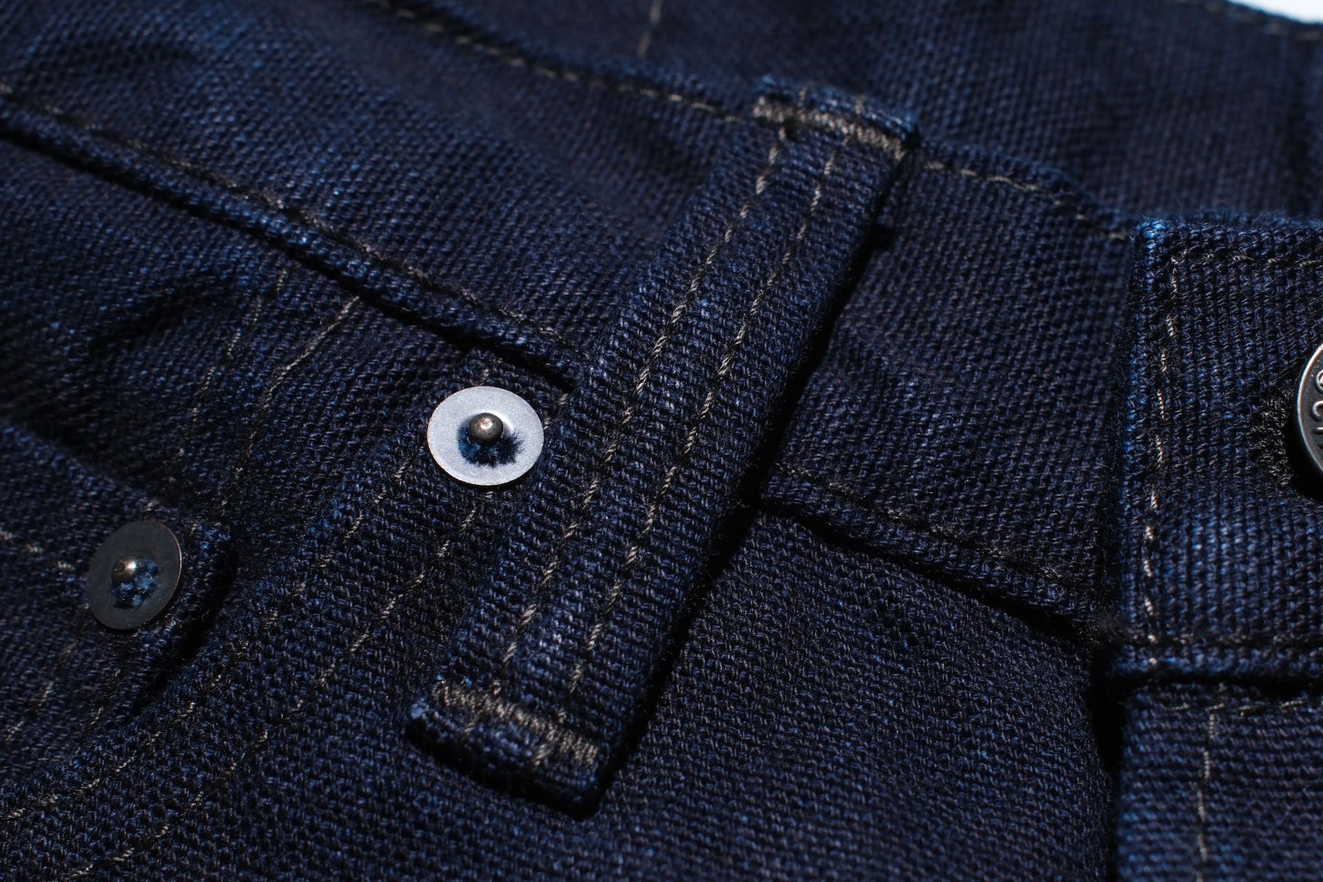 Pure Blue Japan 13.5oz Duck Canvas Trousers (Indigo)