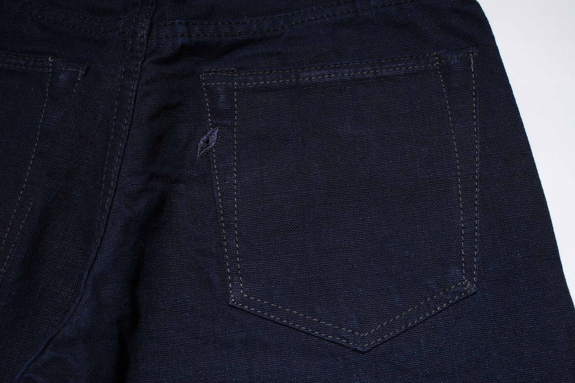 Pure Blue Japan 13.5oz Duck Canvas Trousers (Indigo)