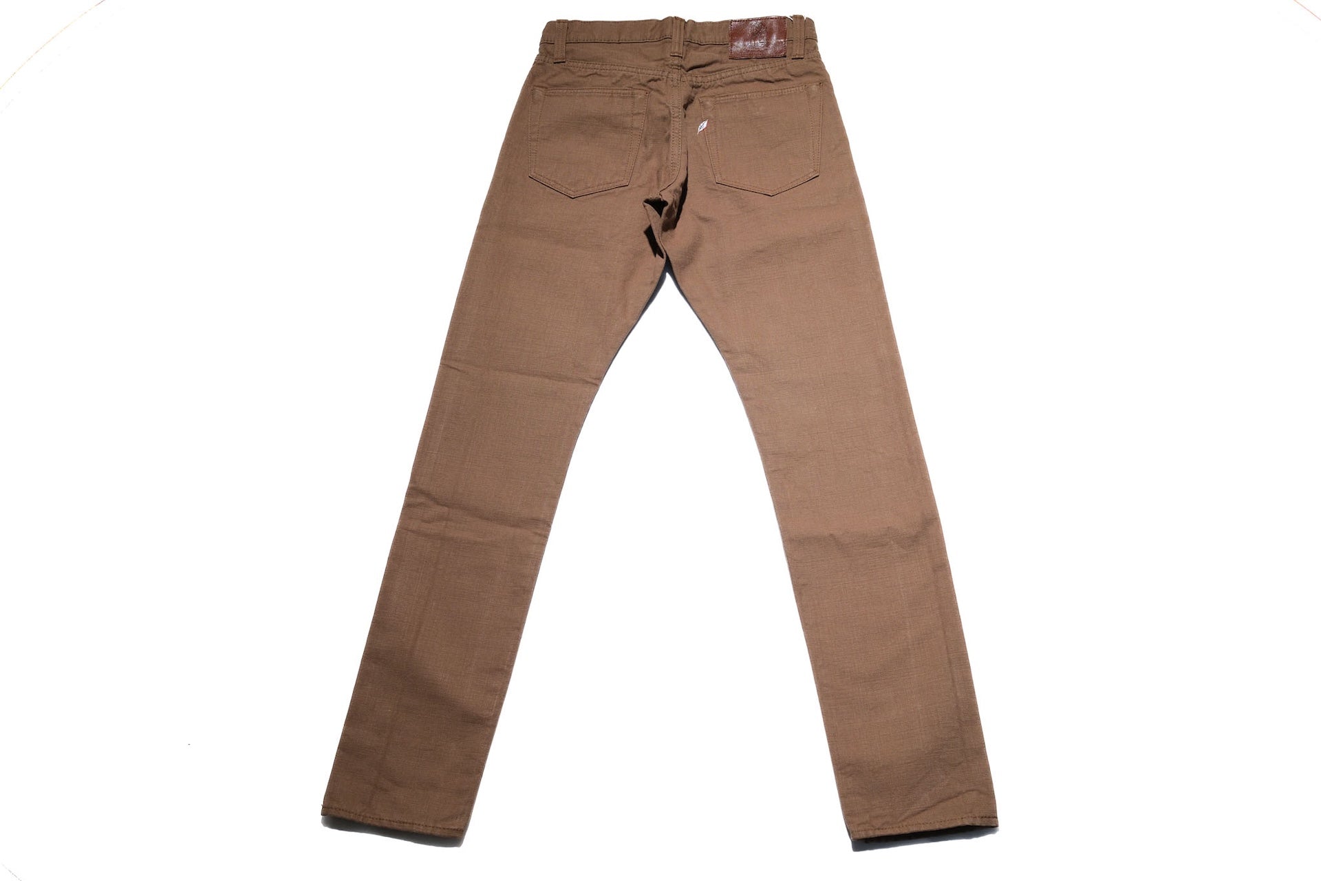Pure Blue Japan 13.5oz Duck Canvas Trousers (Khaki)