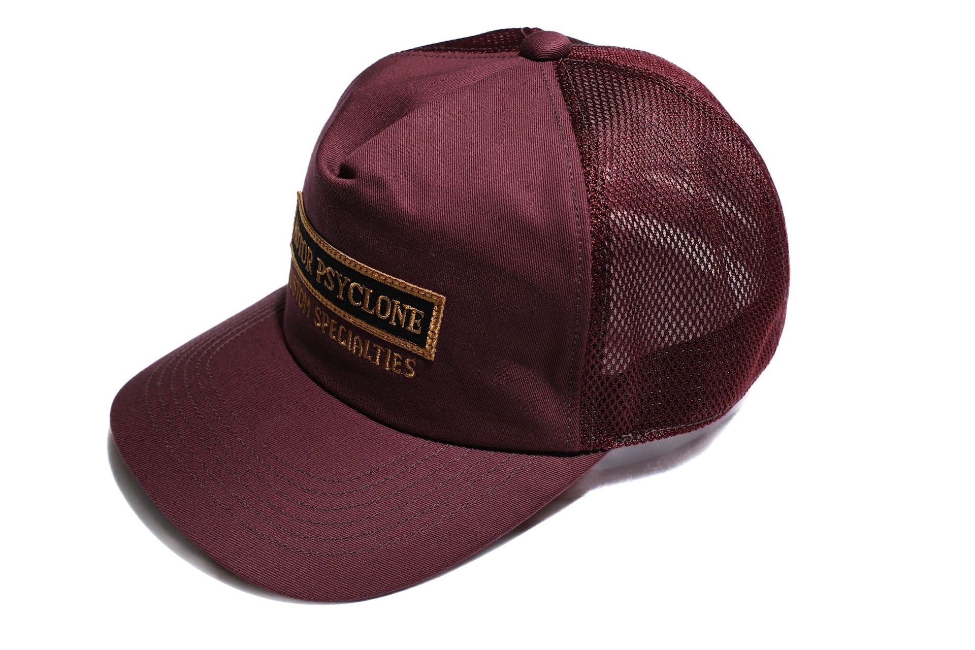 Freewheelers "Custom Specialties" Mesh Trucker Cap (Burgundy)
