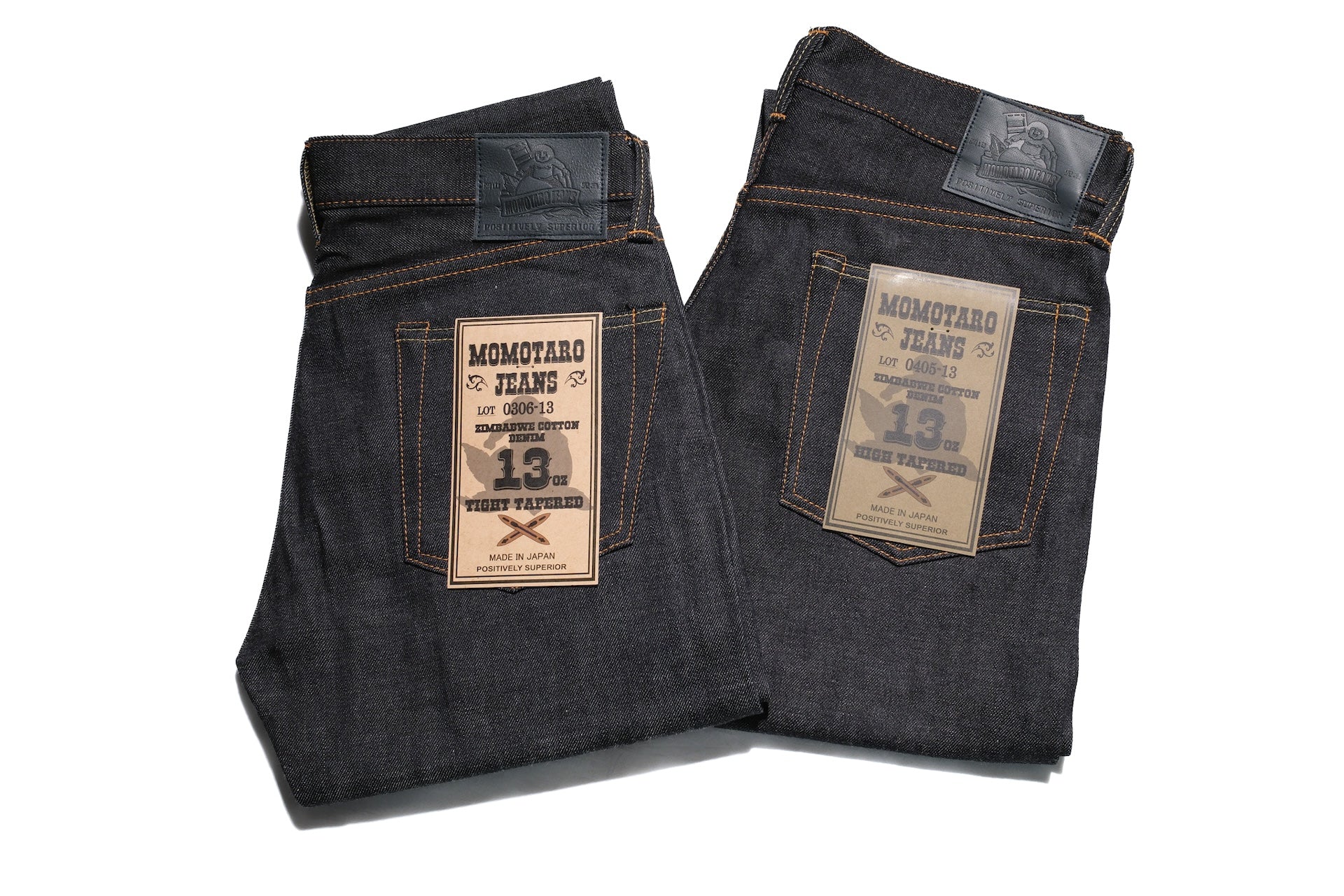 MOMOTARO JEANS 13oz 0306-13 Denim (Slim Tapered Fit)