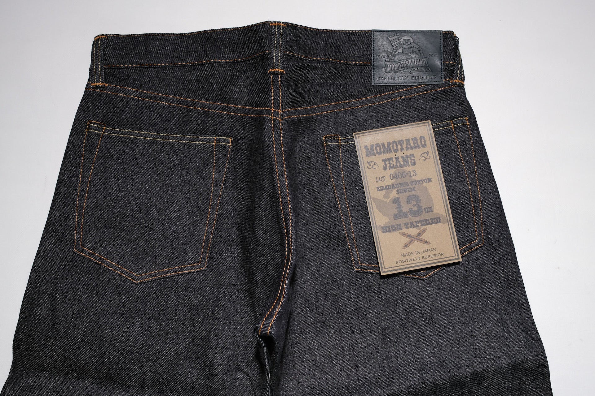 MOMOTARO JEANS 13oz 0405-13 Denim (High Tapered Fit)