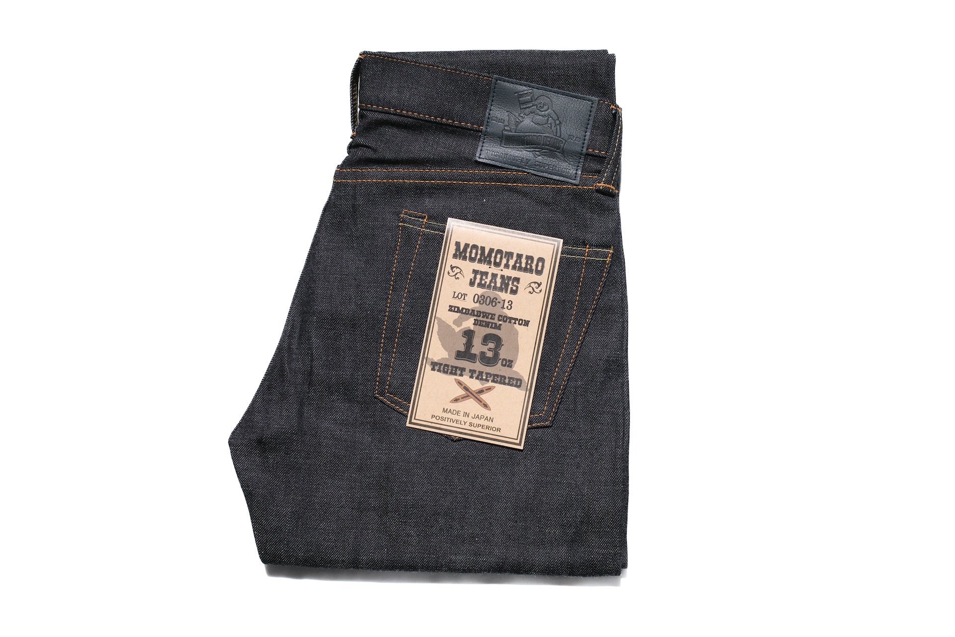 MOMOTARO JEANS 13oz 0306-13 Denim (Slim Tapered Fit)