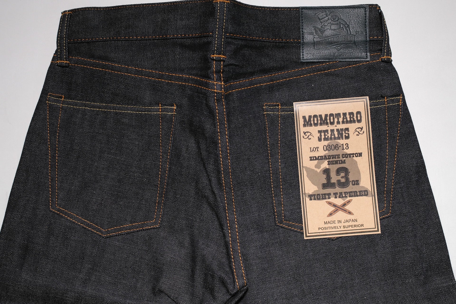 MOMOTARO JEANS 13oz 0306-13 Denim (Slim Tapered Fit)