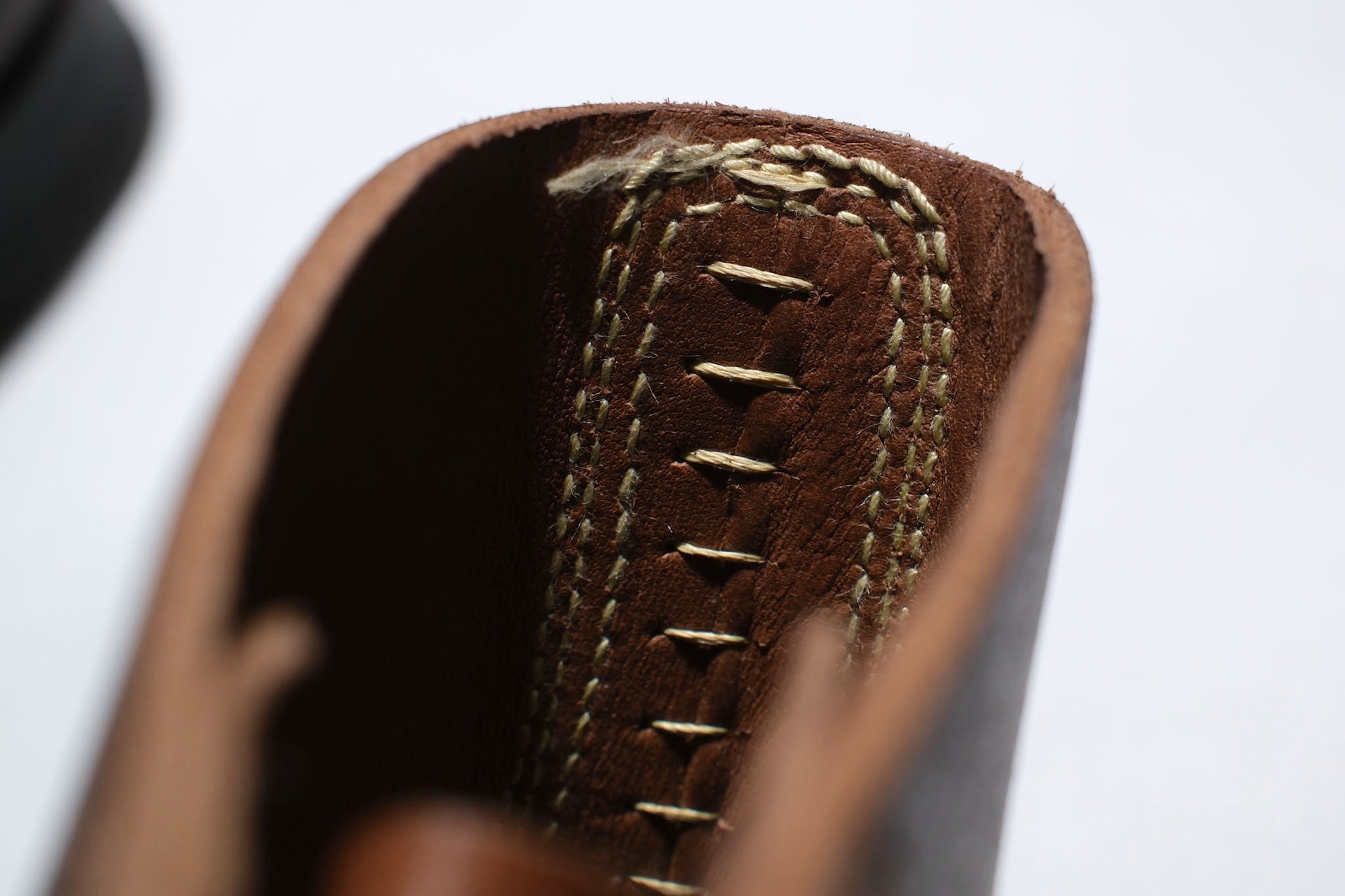 Skoob X CORLECTION Horween Waxed Cowhide "INFANTRY" Boots (Brown Tea-core)