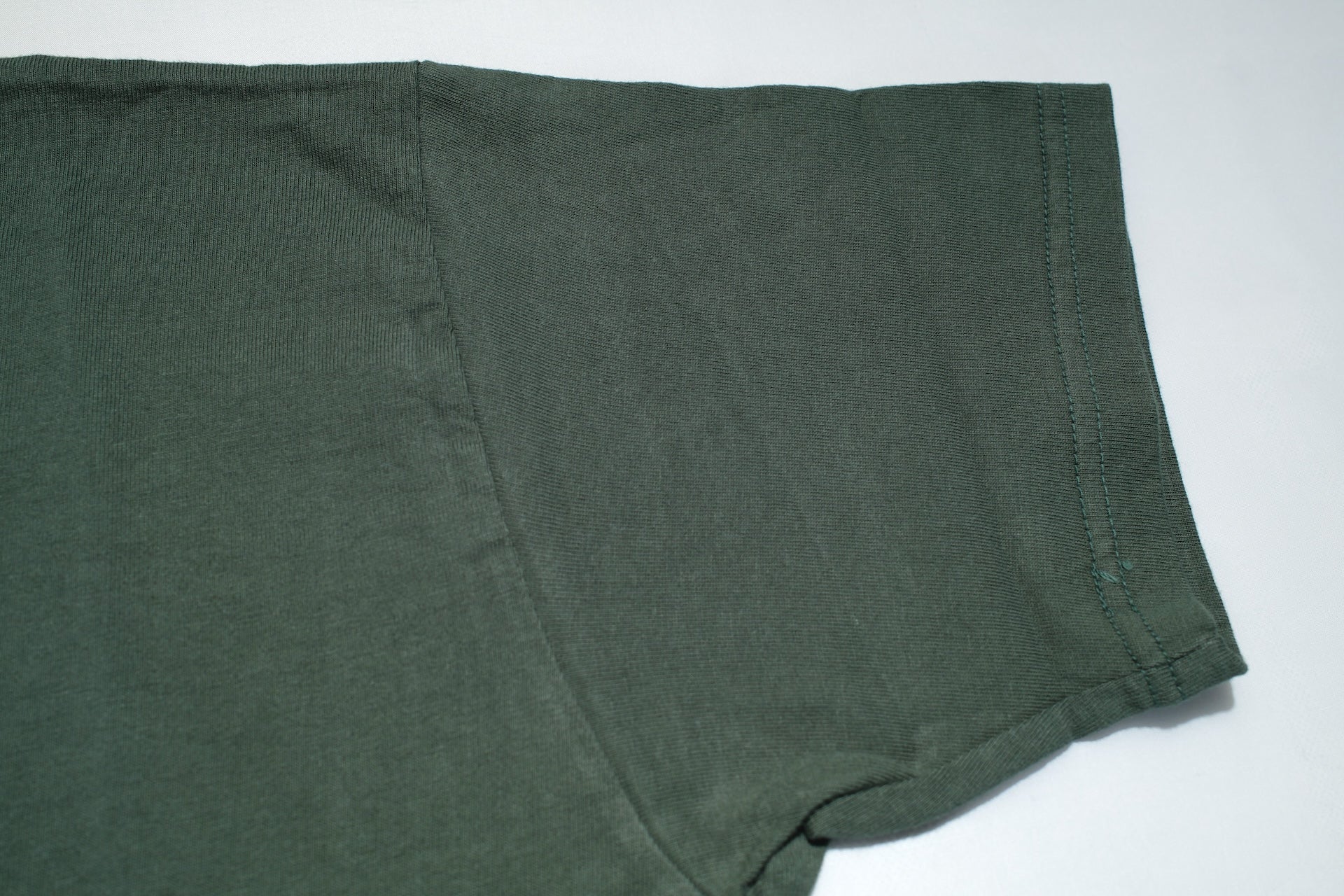 Samurai 8.5oz Loopwheeled "Overseas-Edition" Plain Tee (Moss Green)