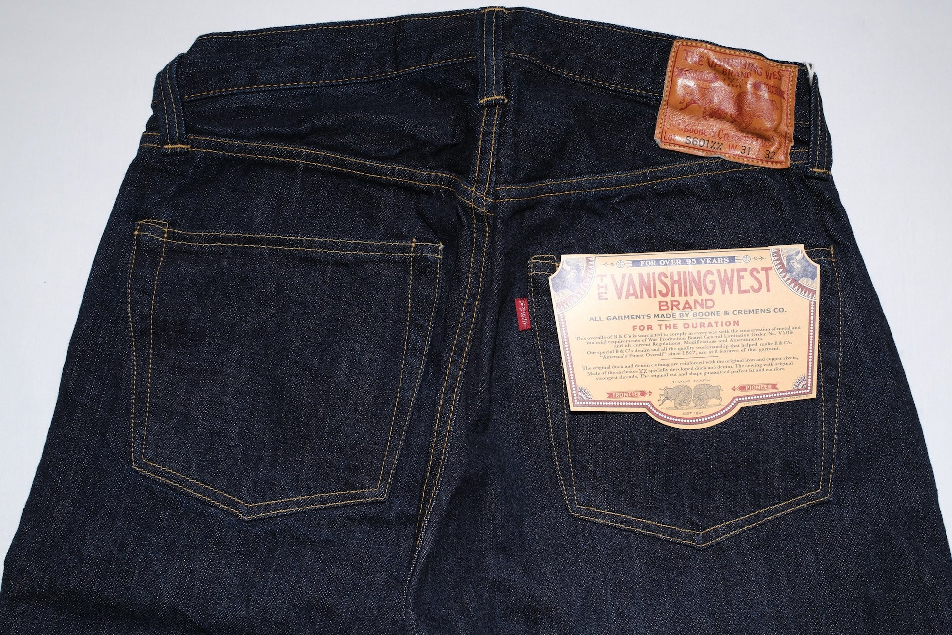Freewheelers 14oz S601XX " The Half Second of 1945" Denim (Modern Straight Fit)