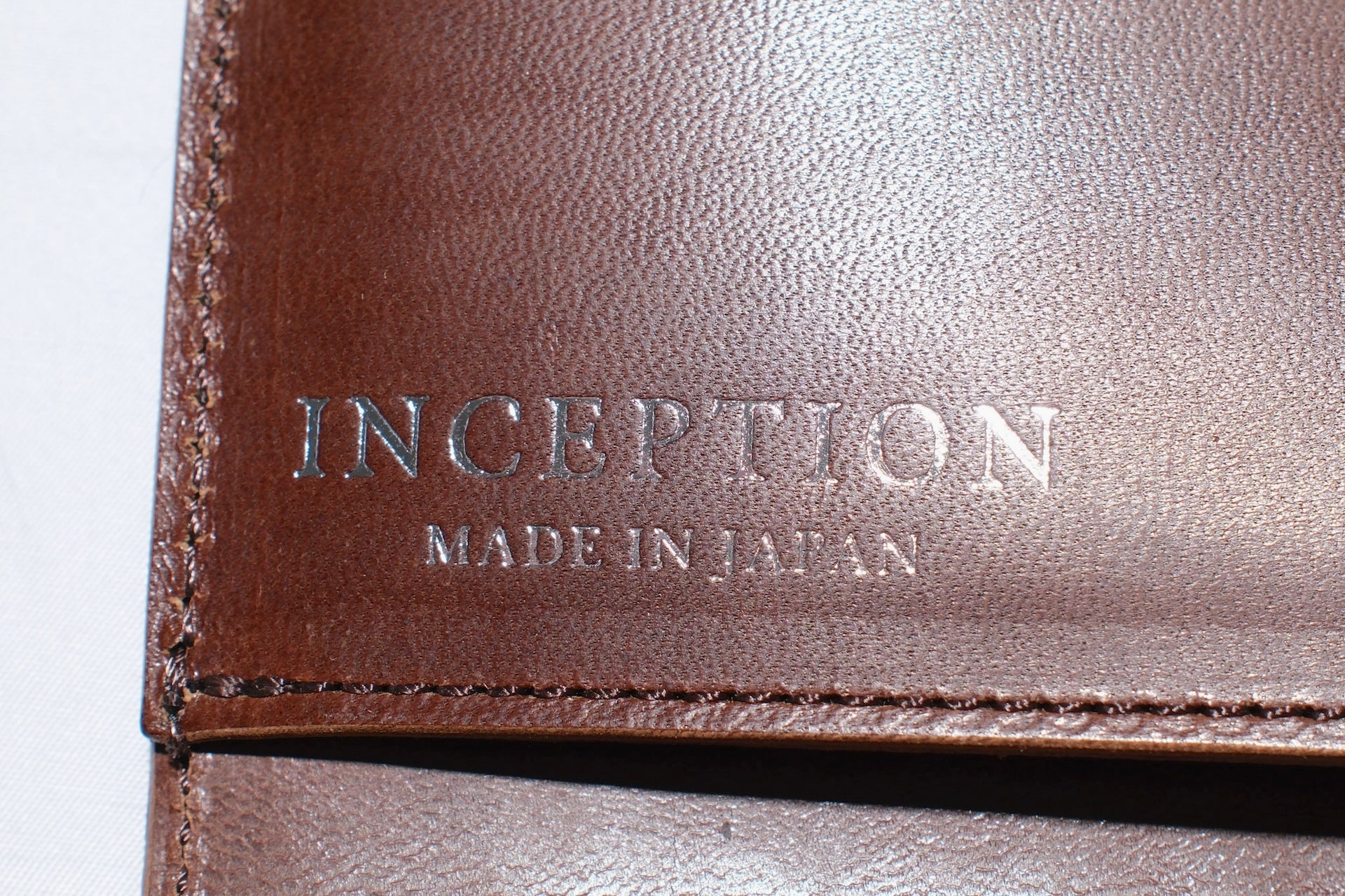 Inception by Accel Co. Horsebutt Short Trucker Wallet (Brown Tea-core)