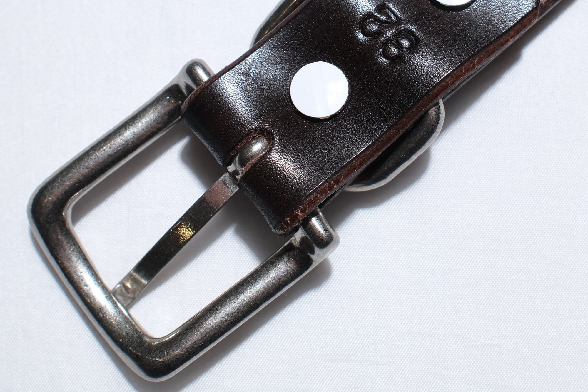 Inception by Accel Co. "Artisan Hand-Dyed" Narrow Belt (Black Tea-core)