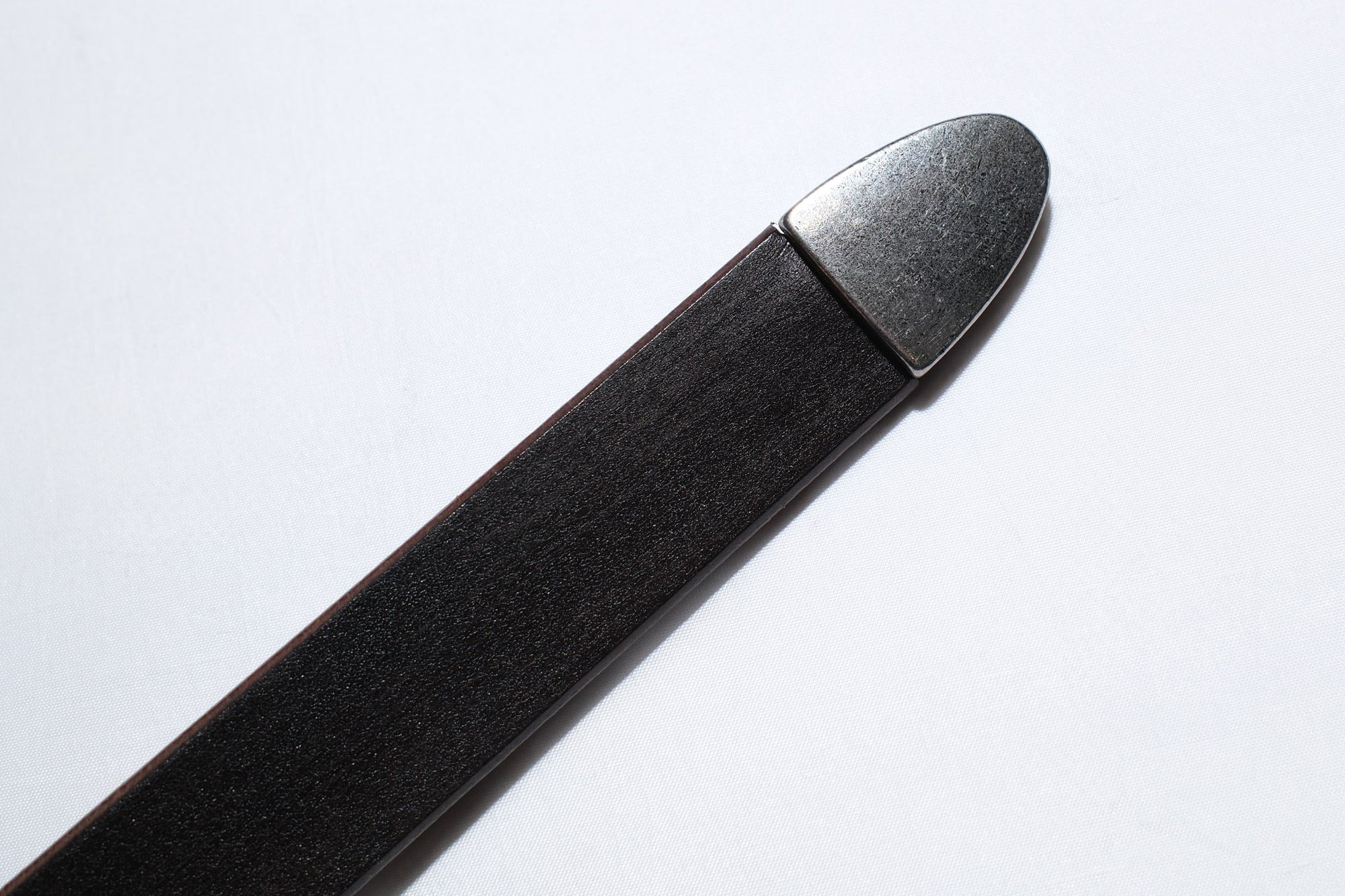 Inception by Accel Co. "Artisan Hand-Dyed" Narrow Belt (Black Tea-core)