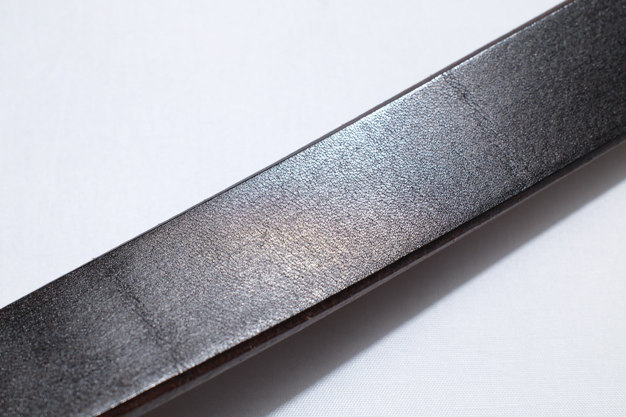 Inception by Accel Co. "Artisan Hand-Dyed" Narrow Belt (Black Tea-core)