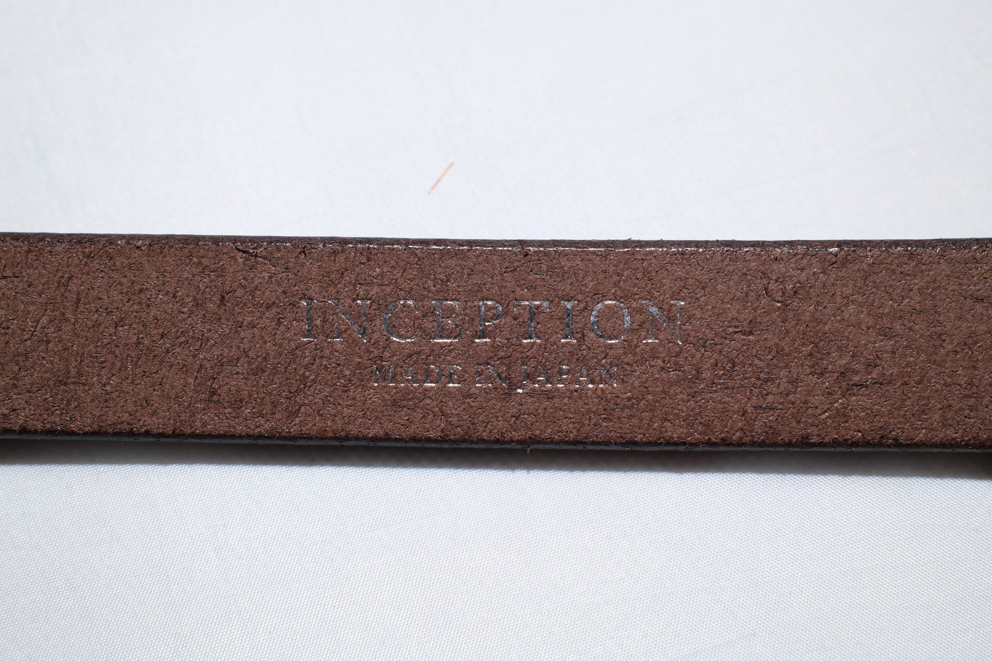 Inception by Accel Co. "Artisan Hand-Dyed" Narrow Belt (Black Tea-core)